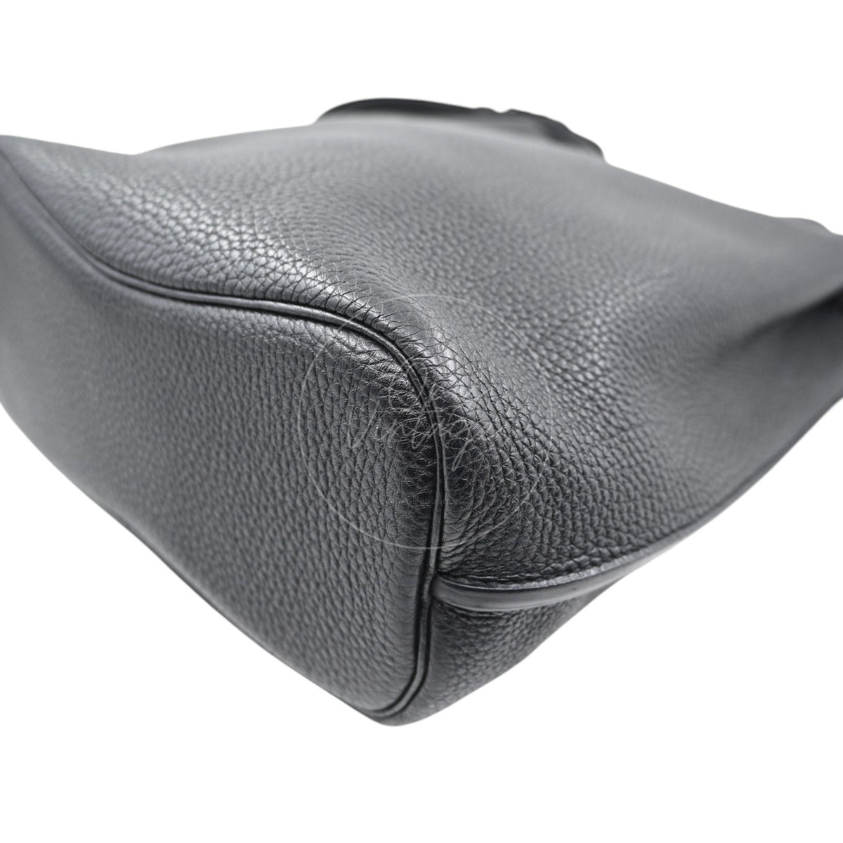 Hermes So Kelly 22 Black PHW Square L