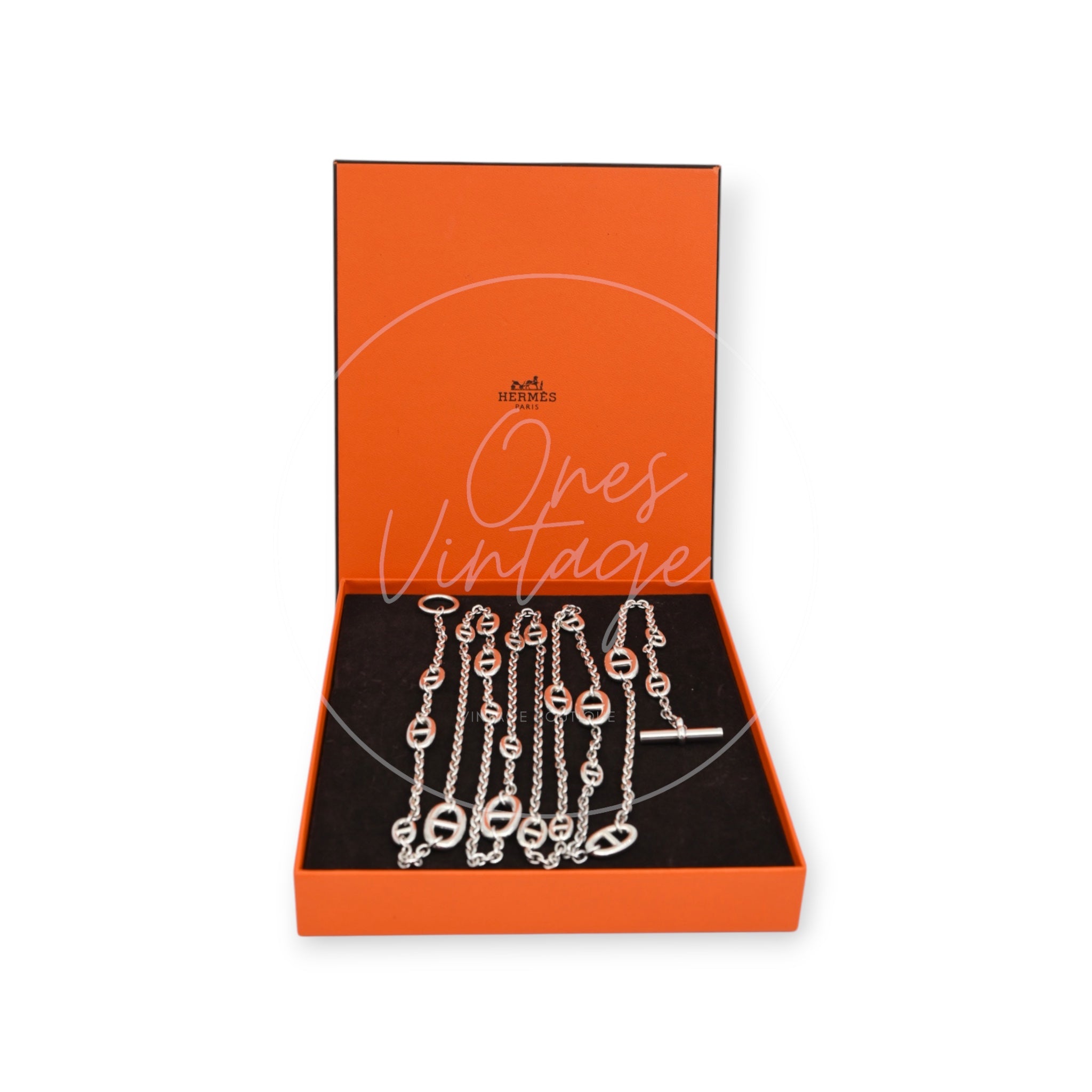 Hermès Farandole 925 Sterling Silver Necklace