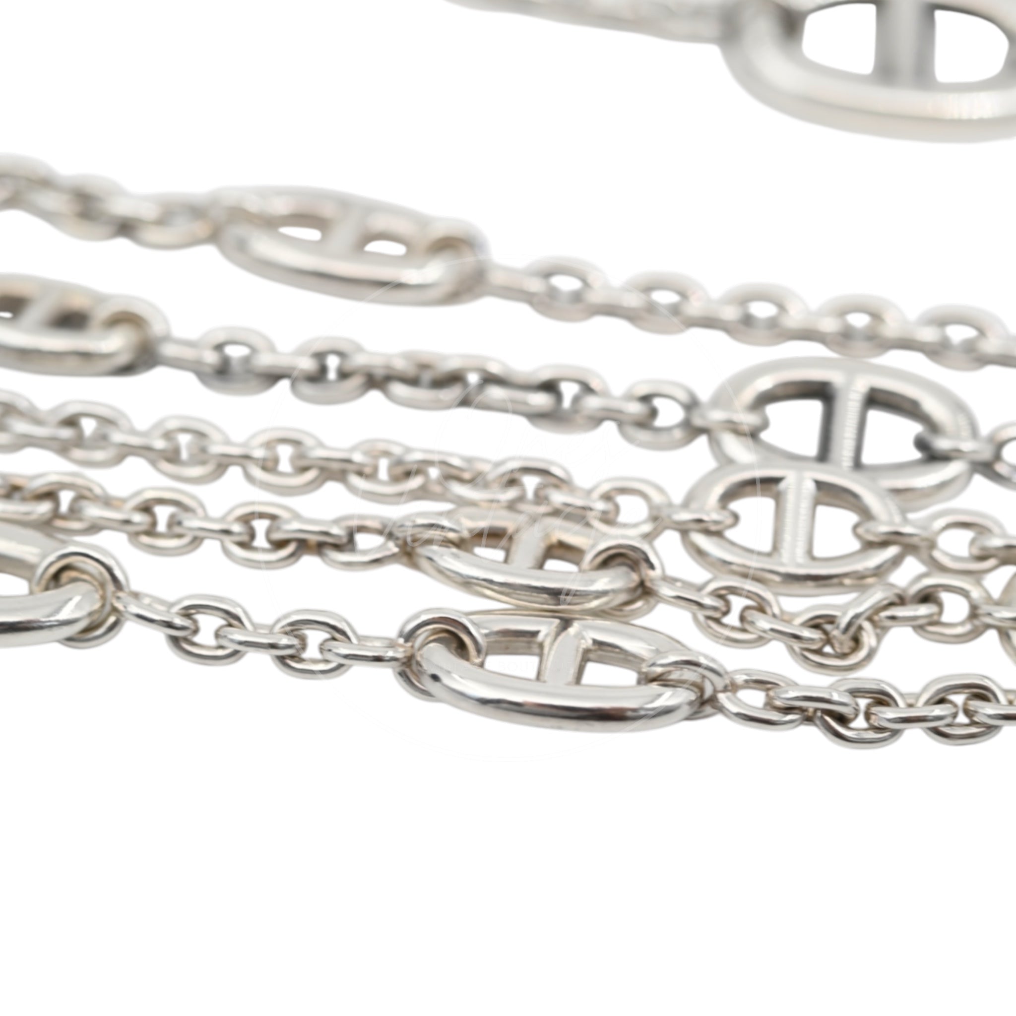 Hermès Farandole 925 Sterling Silver Necklace