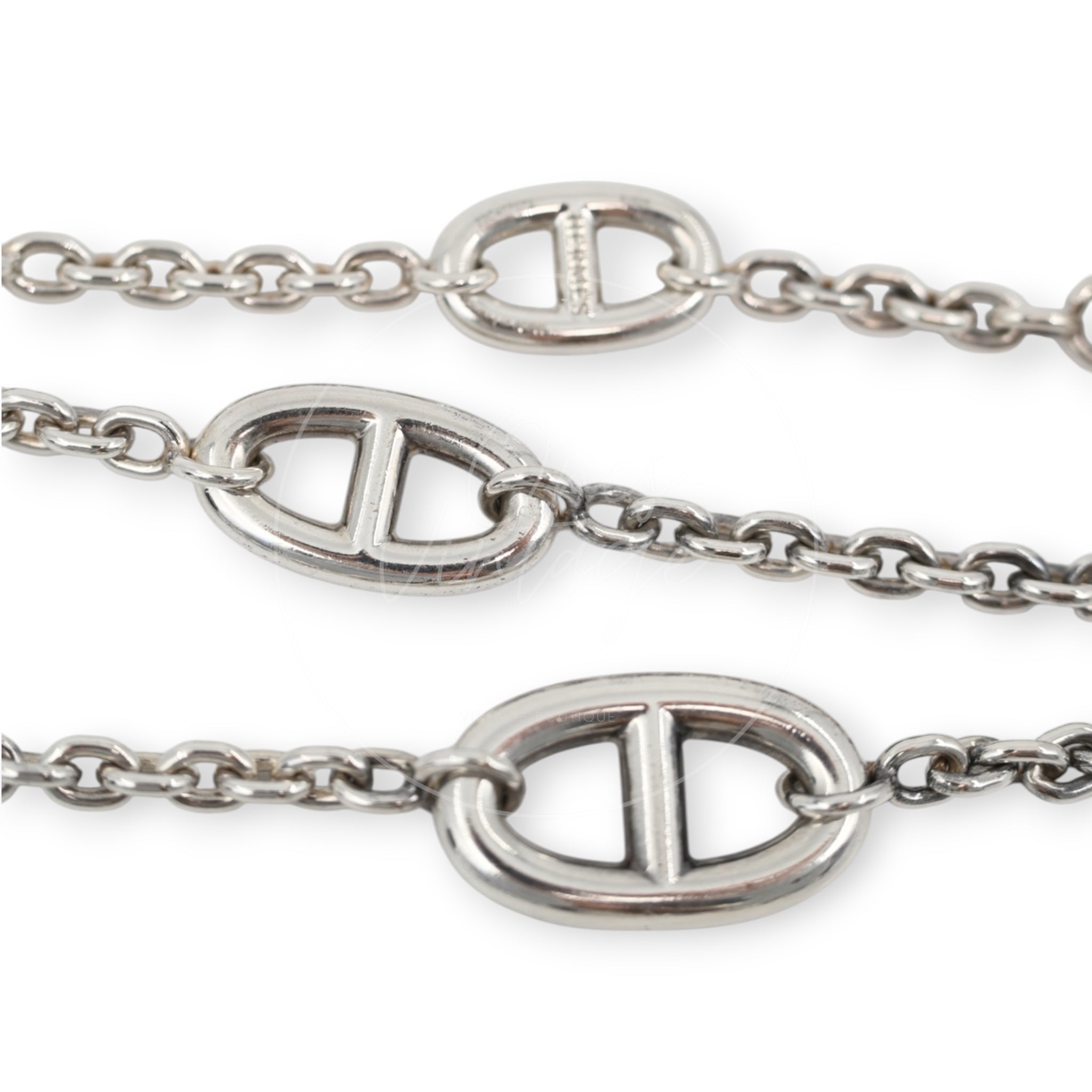 Hermès Farandole 925 Sterling Silver Necklace