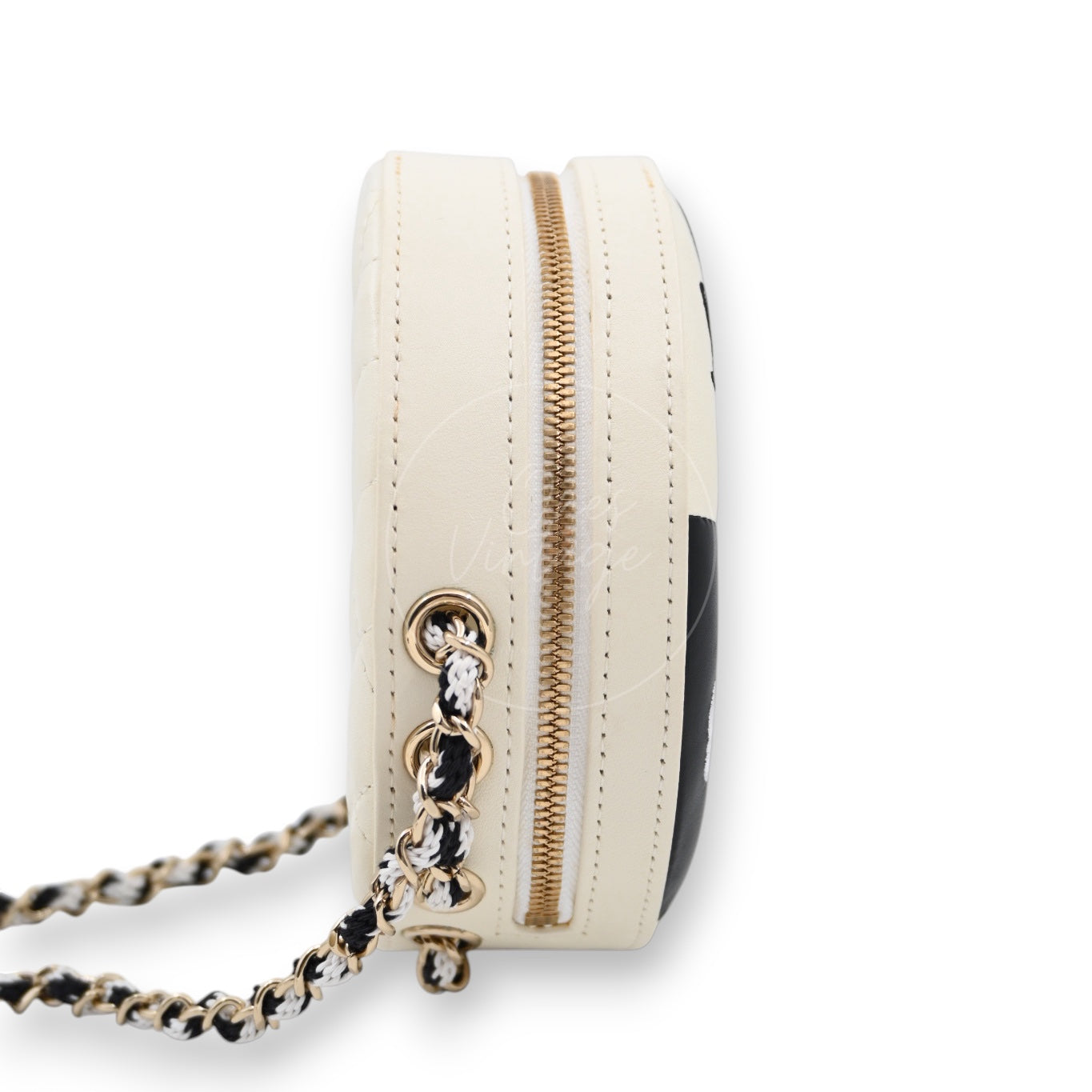 [Pre-owned] Chanel Coco Black Lifesaver Lambskin GHW Bag