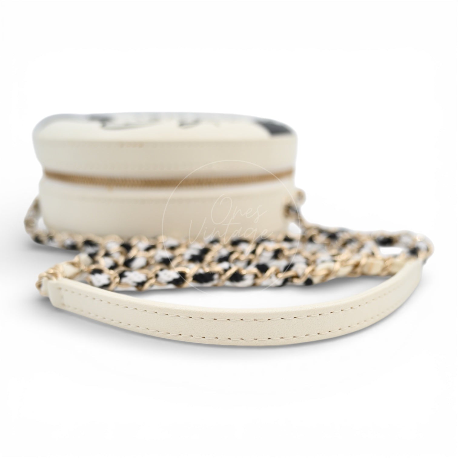 [Pre-owned] Chanel Coco Black Lifesaver Lambskin GHW Bag