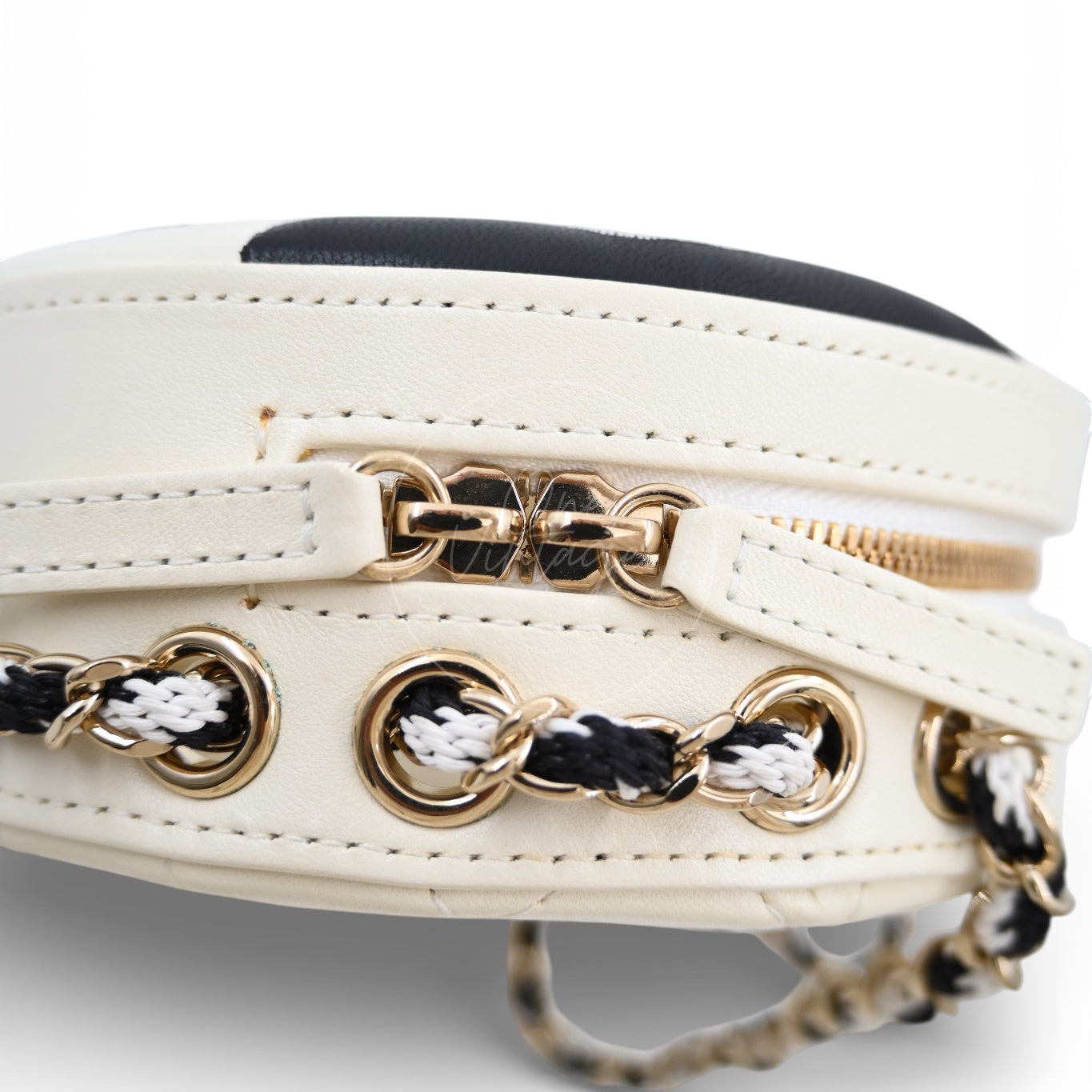 [Pre-owned] Chanel Coco Black Lifesaver Lambskin GHW Bag