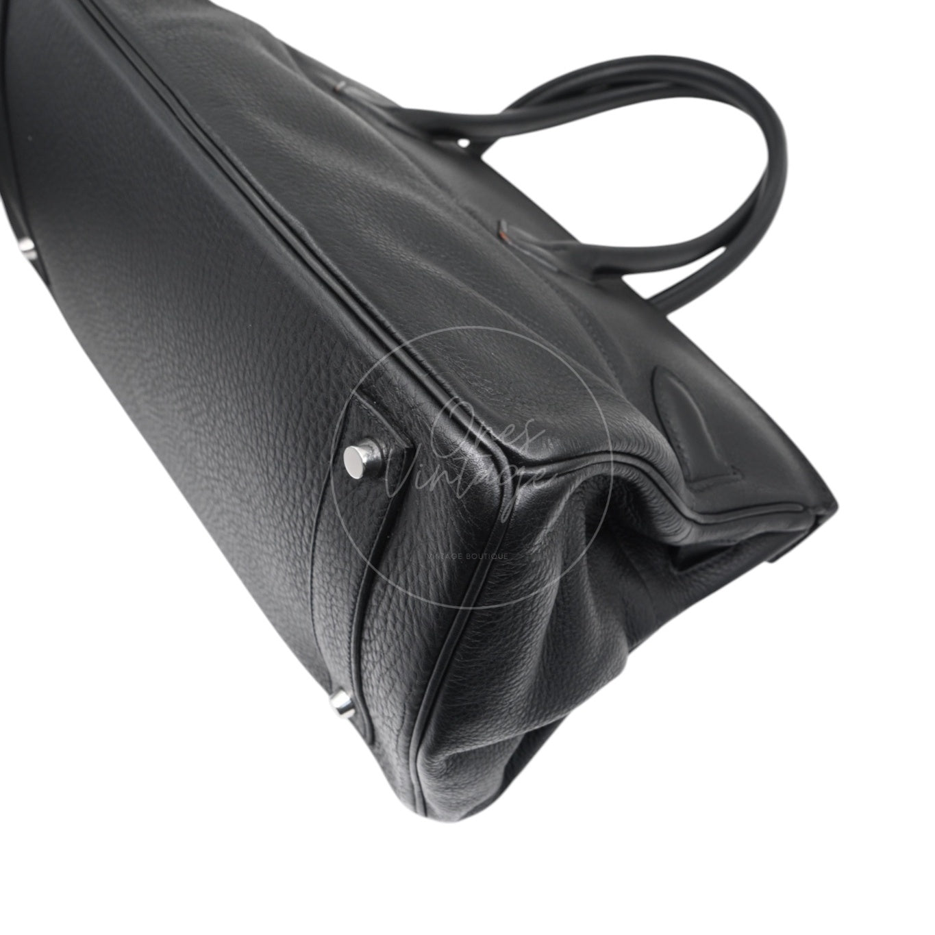 [Pre-owned] Hermes Birkin Shoulder Black Stamp Square L