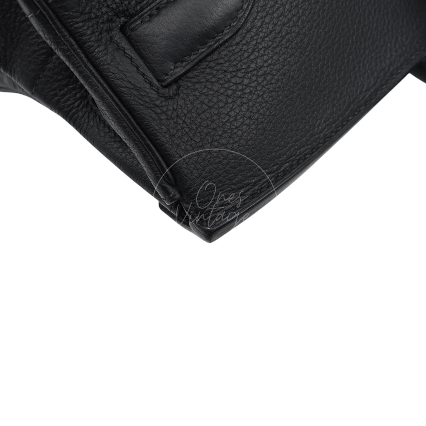 [Pre-owned] Hermes Birkin Shoulder Black Stamp Square L