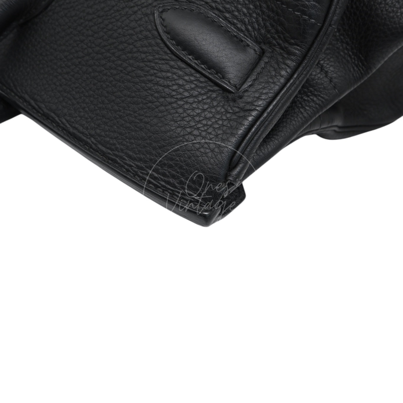 [Pre-owned] Hermes Birkin Shoulder Black Stamp Square L