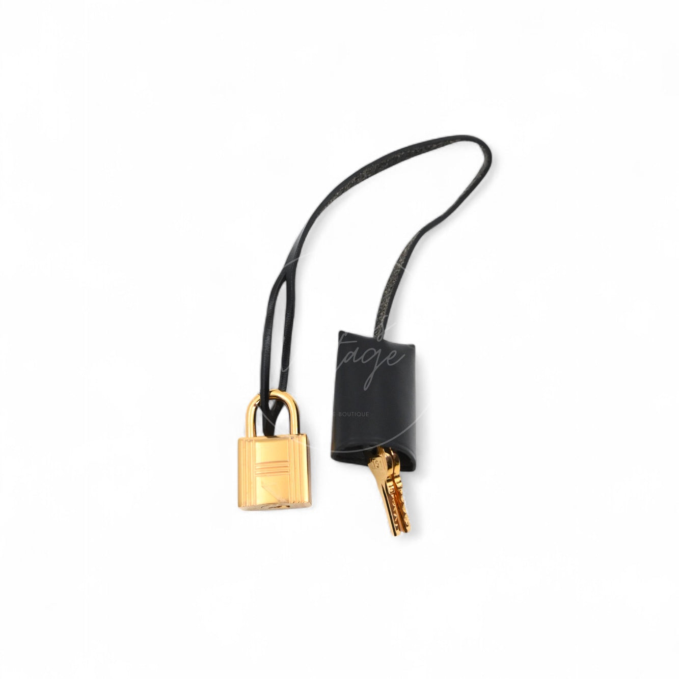 [Pre-owned] Hermes Herbag Zip 31 Black Canvas Swift GHW
