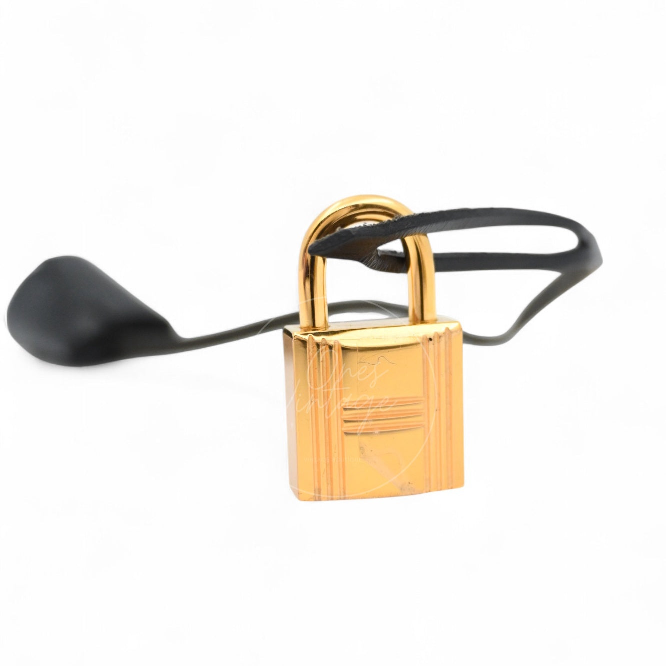 [Pre-owned] Hermes Herbag Zip 31 Black Canvas Swift GHW