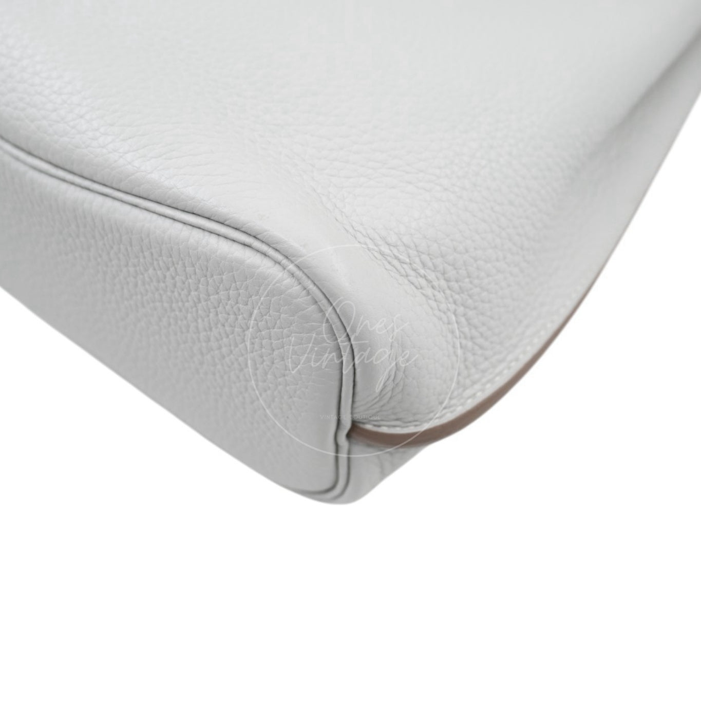 Hermes So Kelly 22 PHW Square Q Gris Pearl