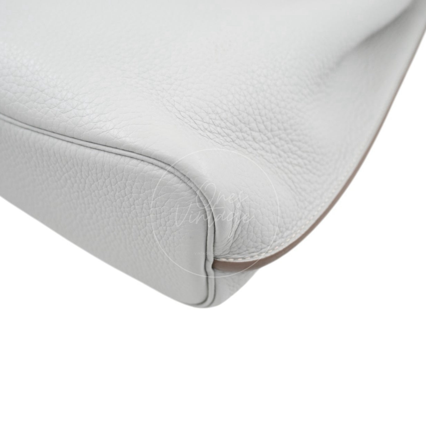 Hermes So Kelly 22 PHW Square Q Gris Pearl