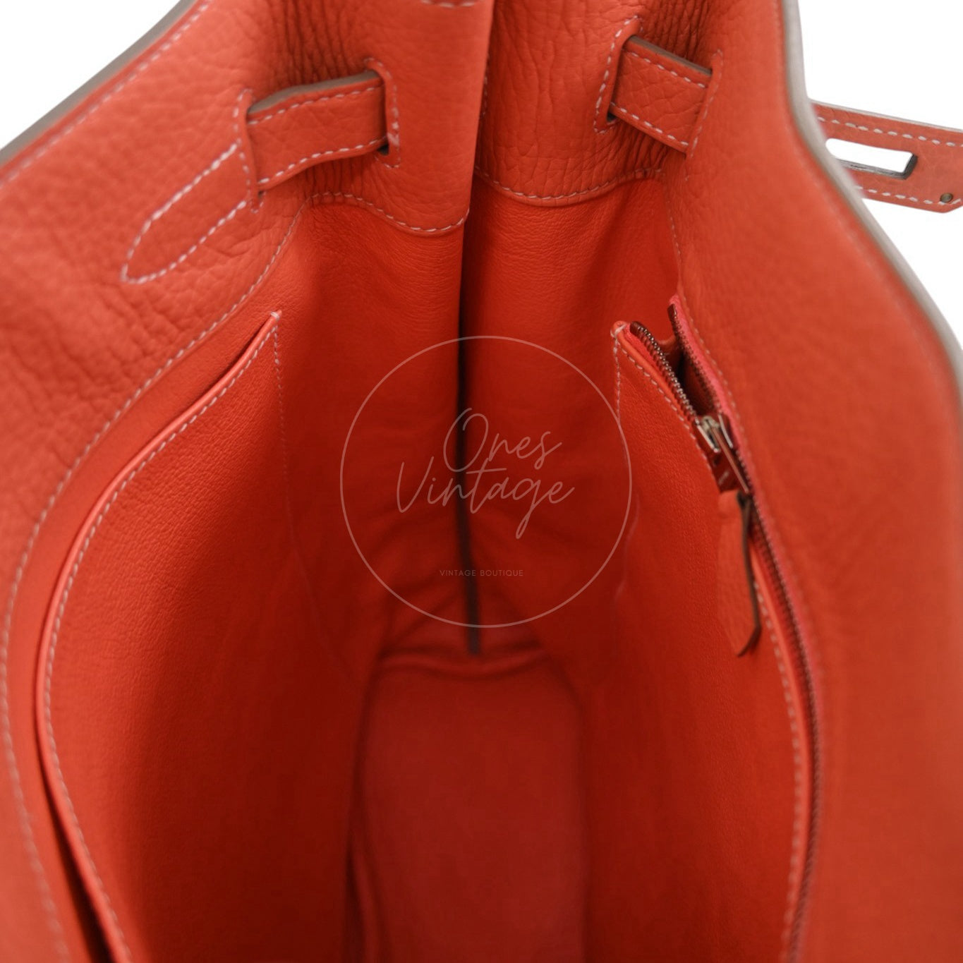 Hermes So Kelly 22 PHW Square Q Gris Pearl