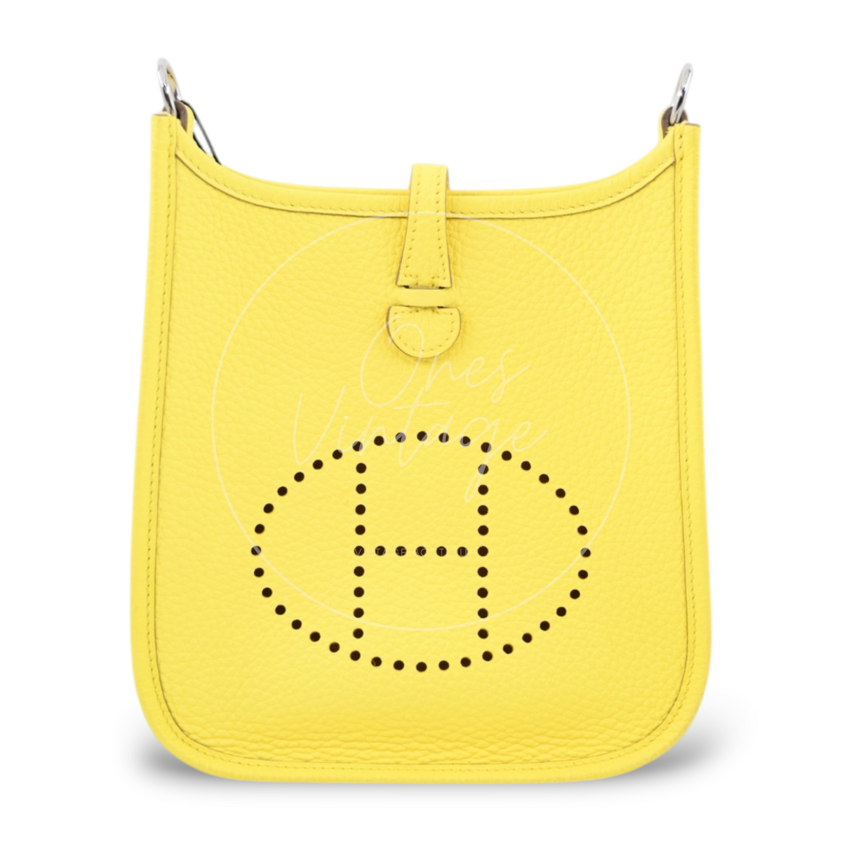 Hermes Evelyne TPM Lime Clemence PHW Stamp W