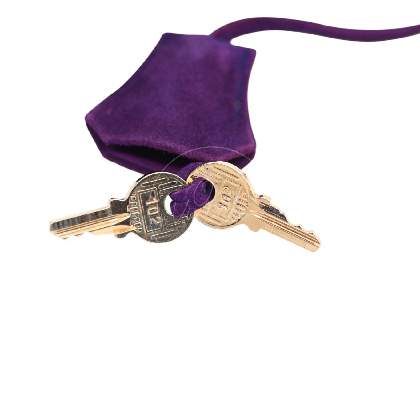Hermes Kelly 28 Purple Suede GHW Square J