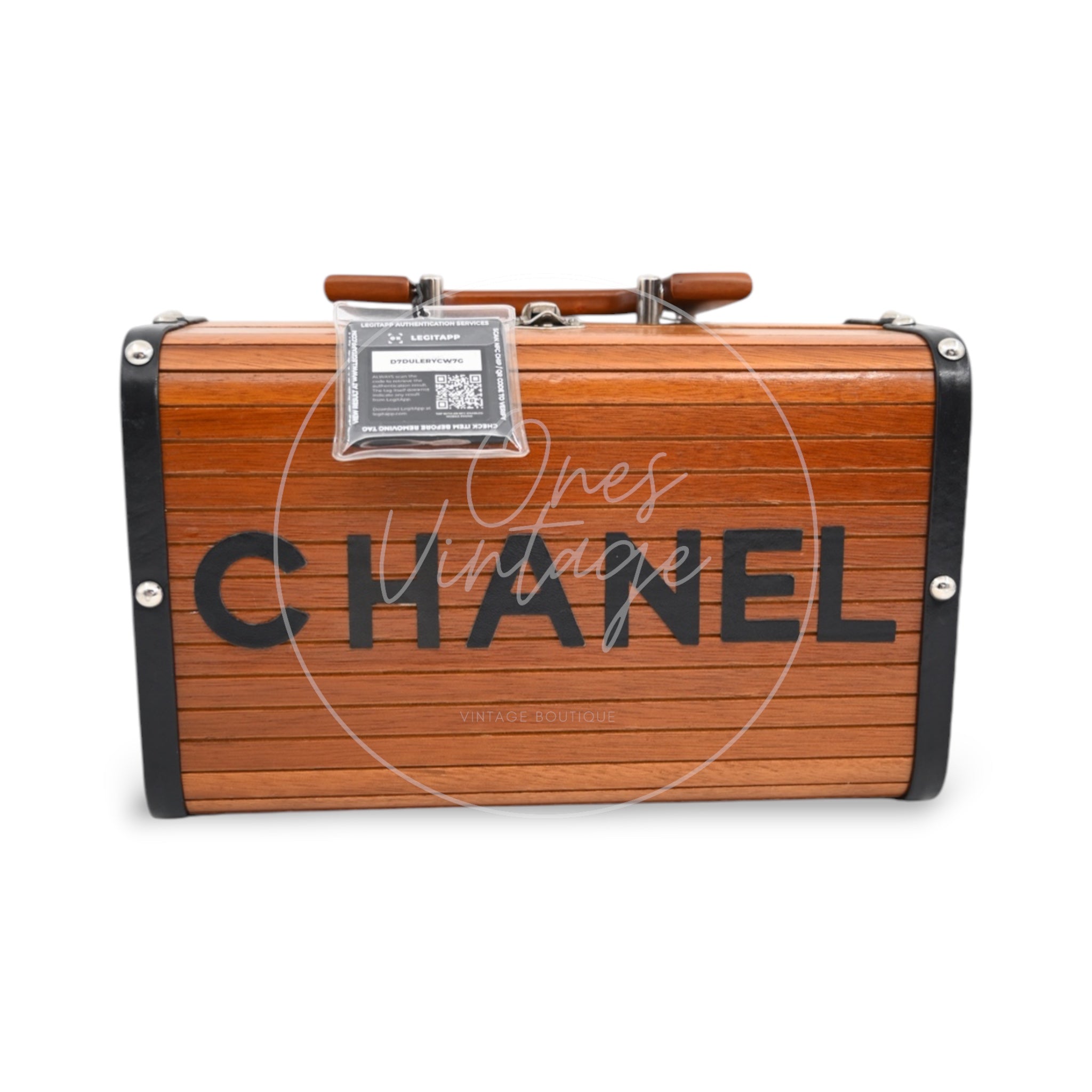 [Pre-owned] Chanel Wood Box