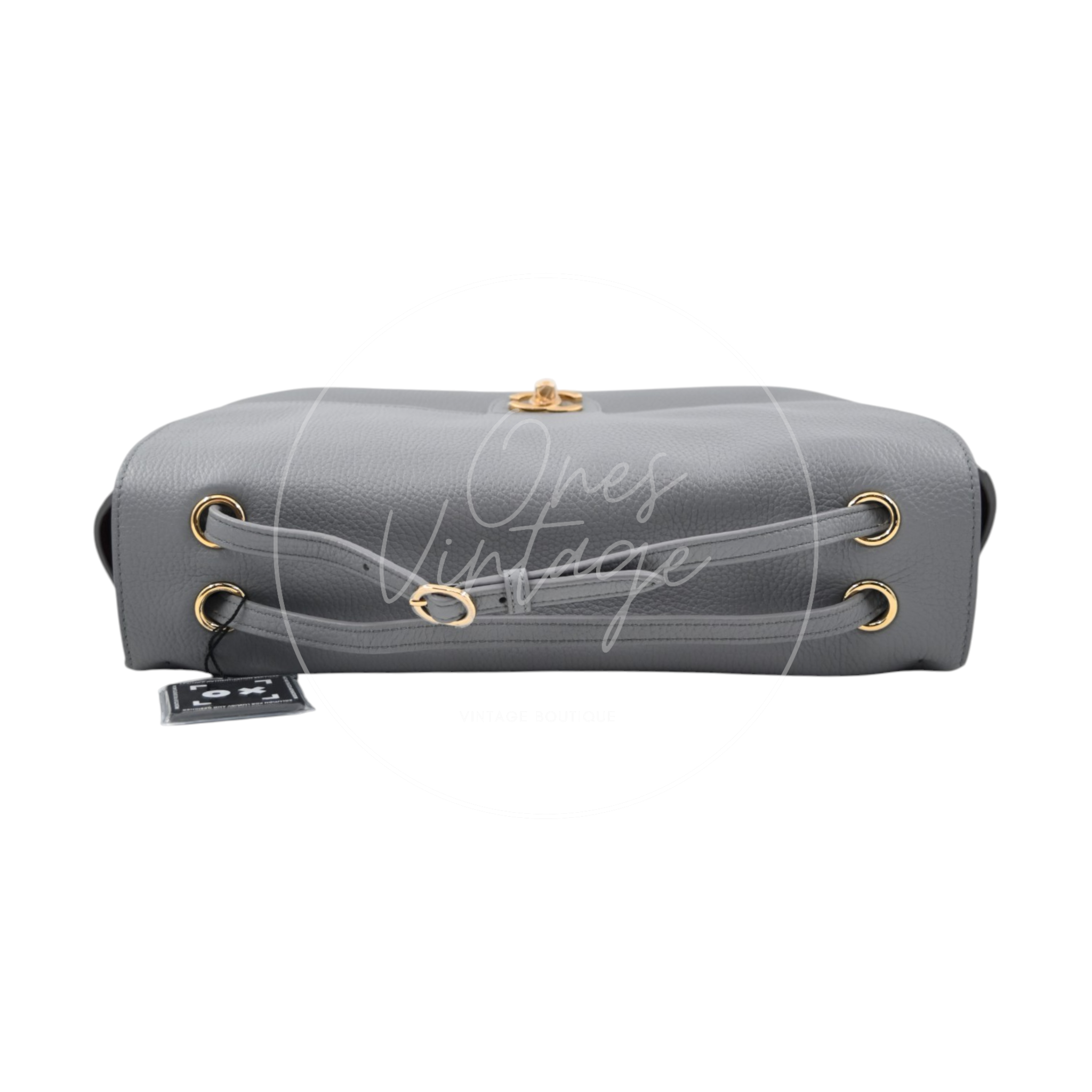 Chanel Grey Grained Calfskin Souplissimo Maxi Flap 32cm GHW Series TF