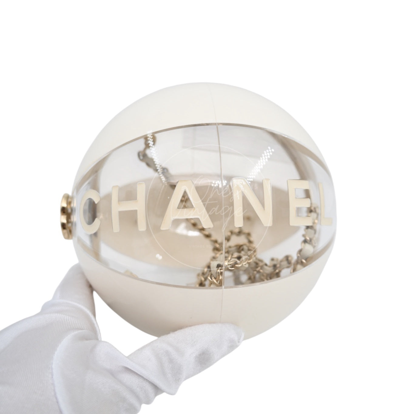 [Pre-owned] Chanel Coco Beach Ball Minaudière