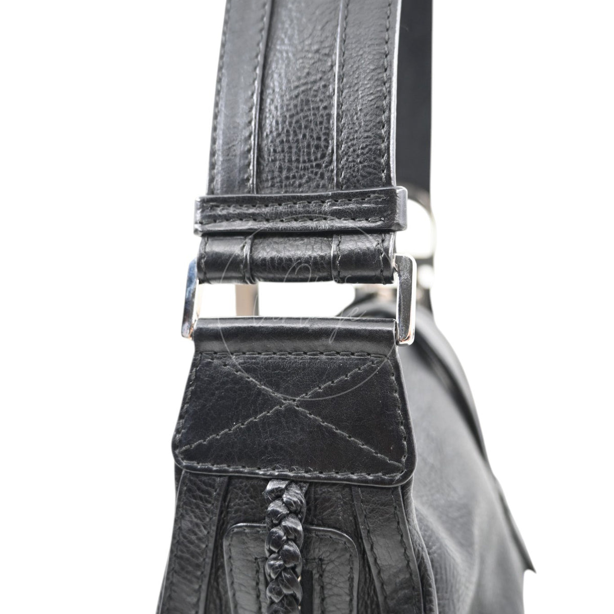 Christian Dior Leather East West Flight Bag Black Series 26
