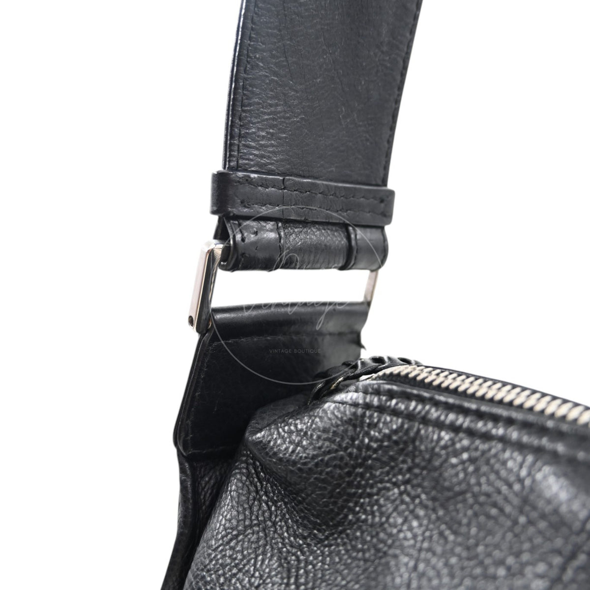 Christian Dior Leather East West Flight Bag Black Series 26