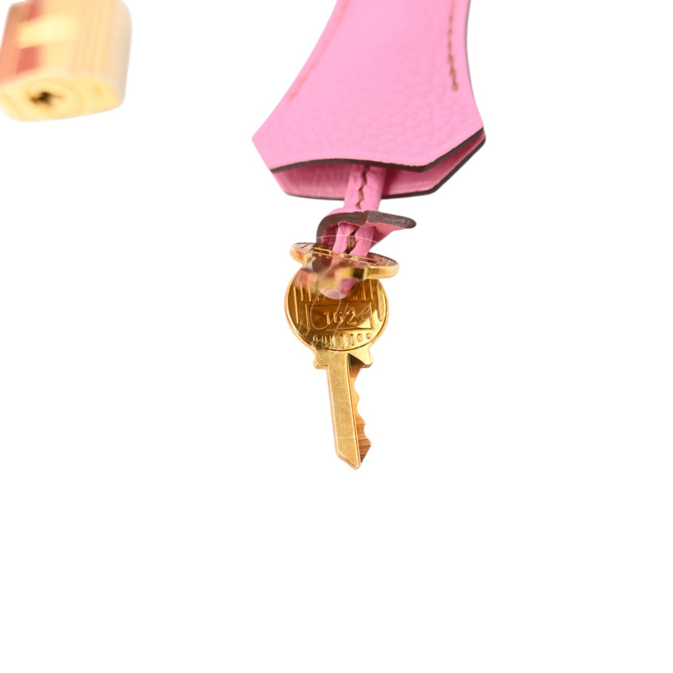 [Pre-owned] Hermes Birkin 25 5P Bubblegum Togo Stamp Q GHW Handbag