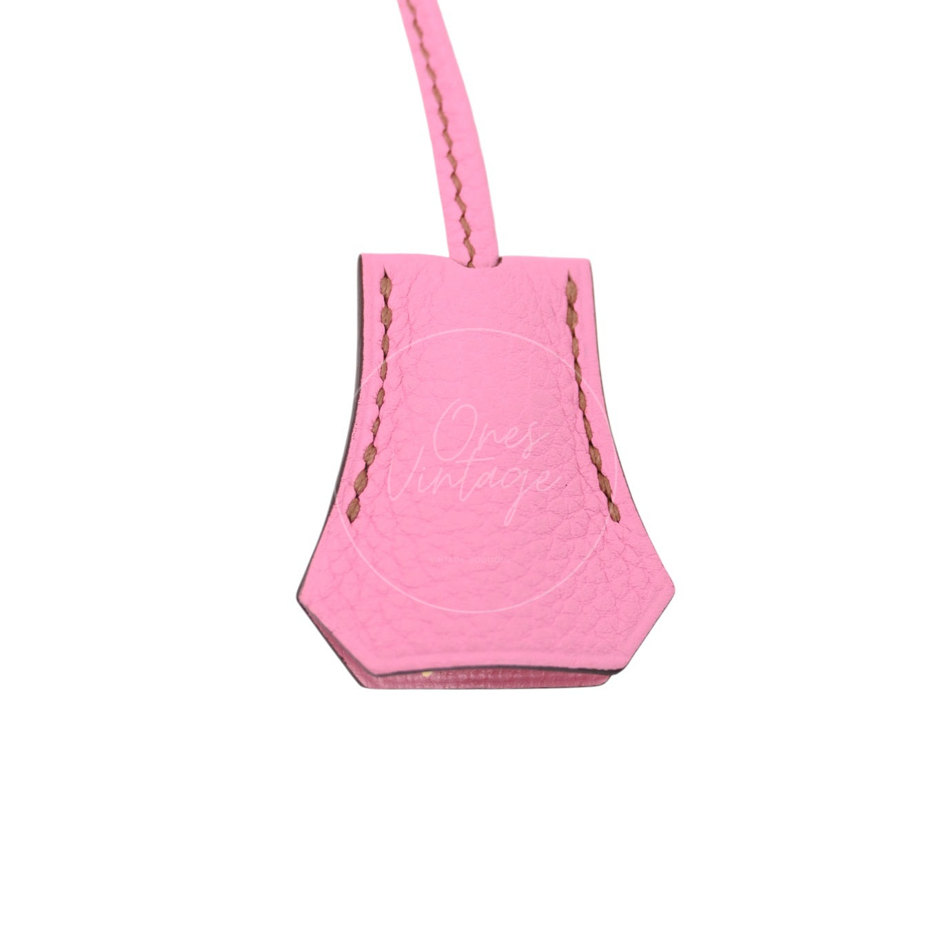 [Pre-owned] Hermes Birkin 25 5P Bubblegum Togo Stamp Q GHW Handbag