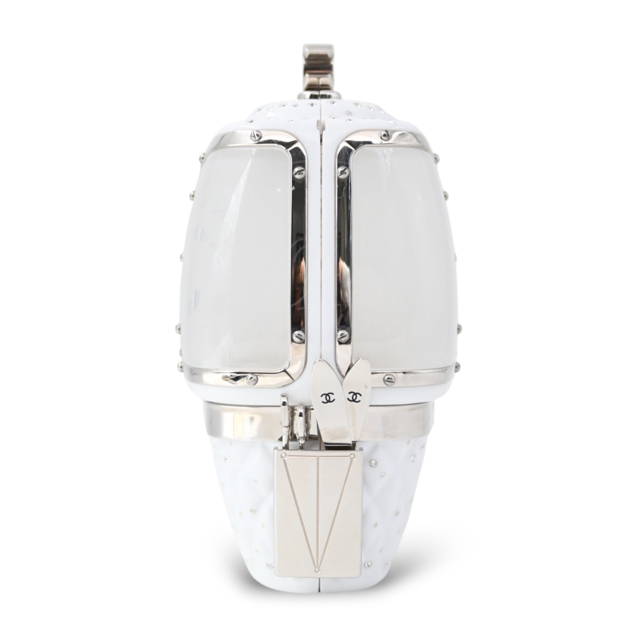 [Pre-owned] Chanel Gondola Lift Swarovski Evening Bag