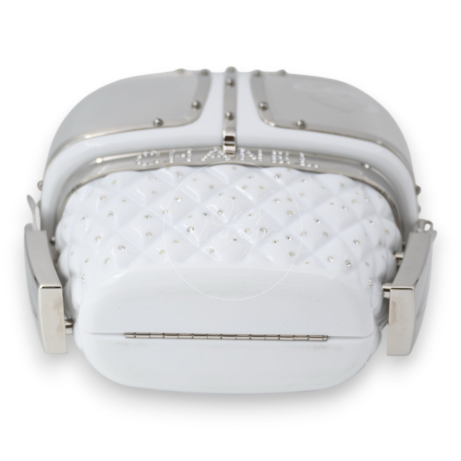 [Pre-owned] Chanel Gondola Lift Swarovski Evening Bag