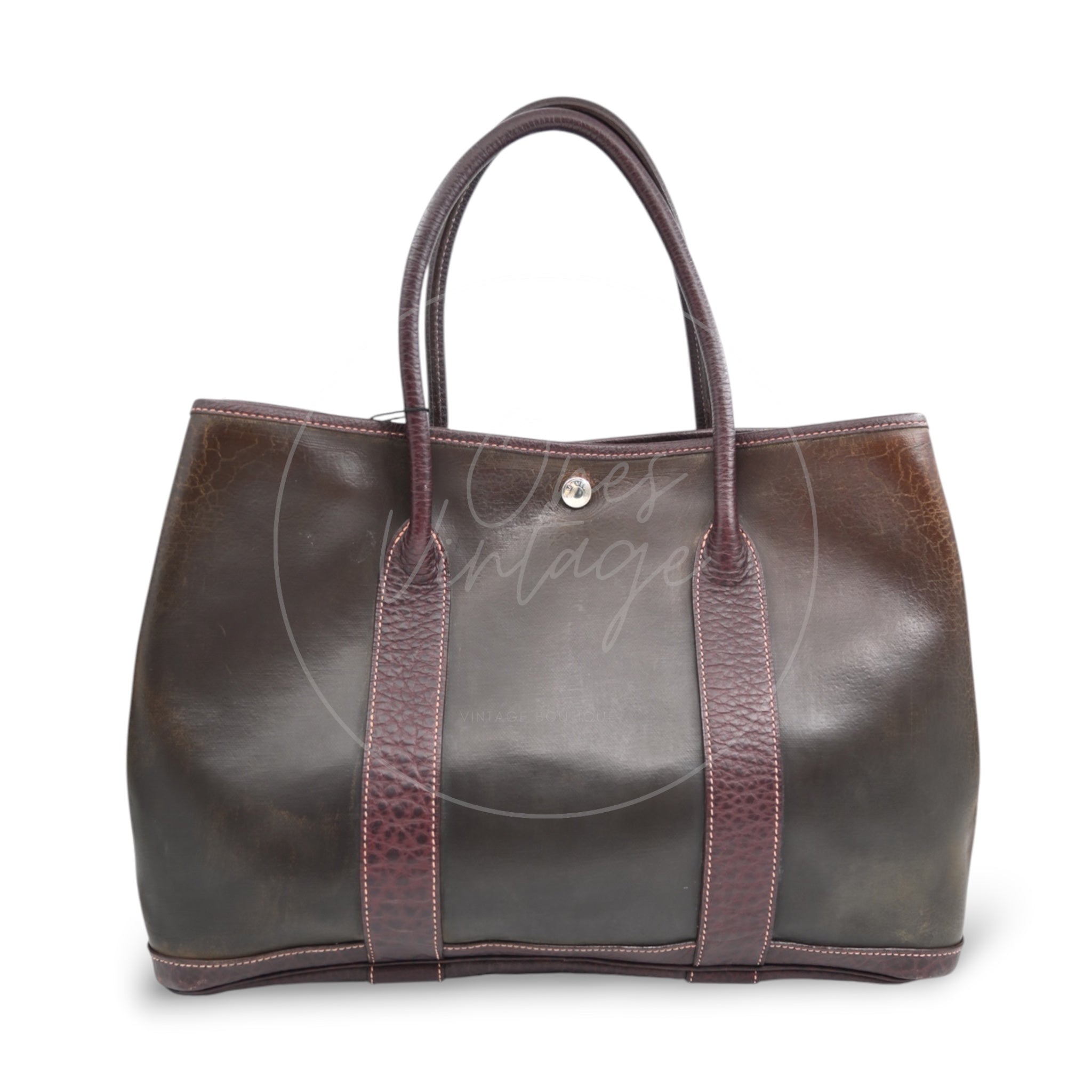 [Pre-owned] Hermes Garden Party 36 Amazon Rubber