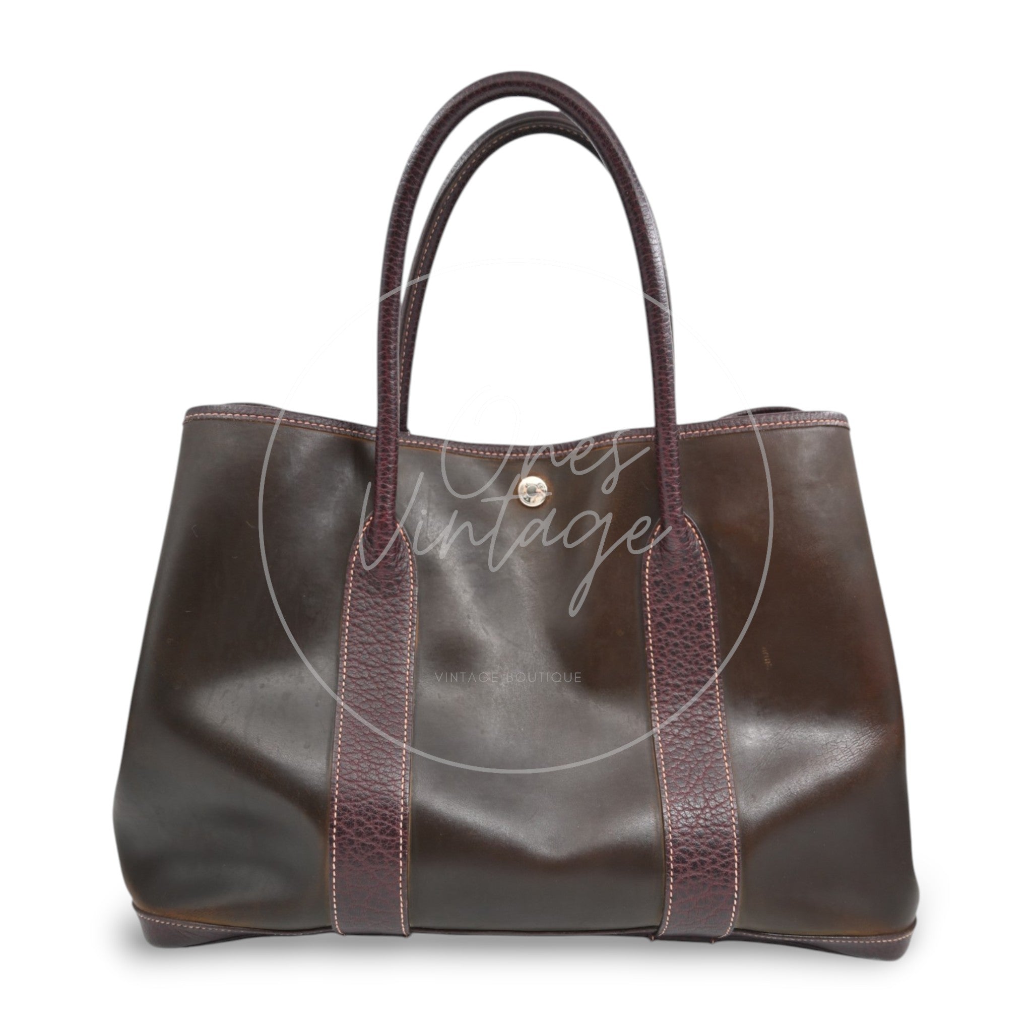 [Pre-owned] Hermes Garden Party 36 Amazon Rubber
