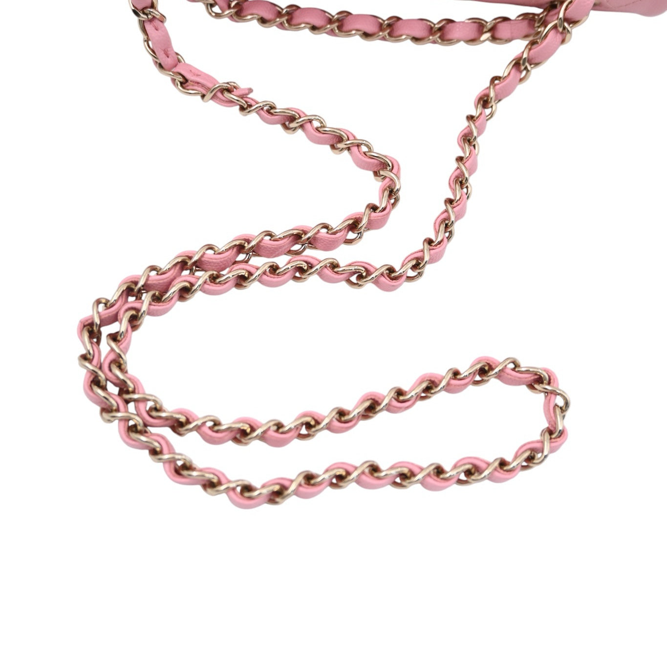 [Pre-owned] Chanel Classic Flap Pink Caviar GHW Bag