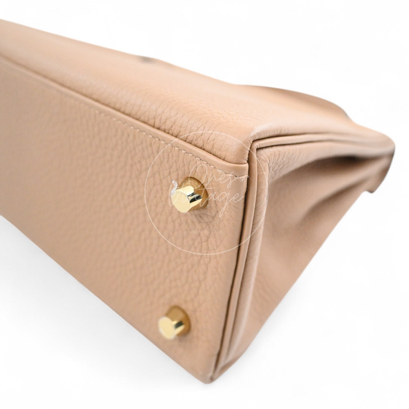 [Unused] Hermes Kelly 25 Chai Togo GHW STamp U