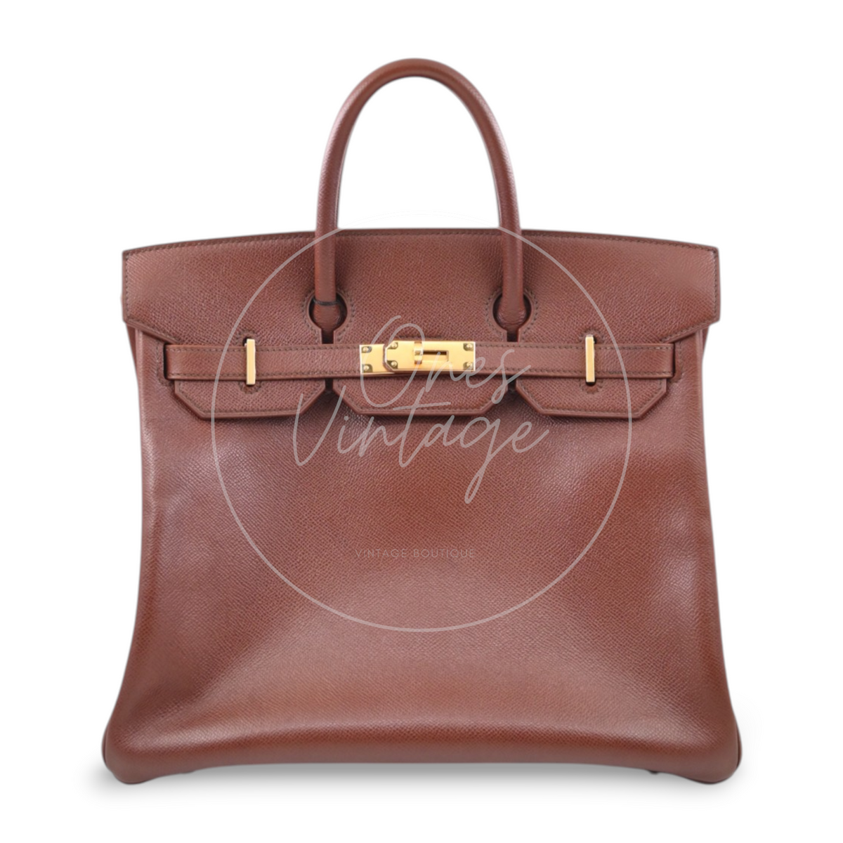 Hermes HAC 32 Ardennes GHW Brown Circle Y