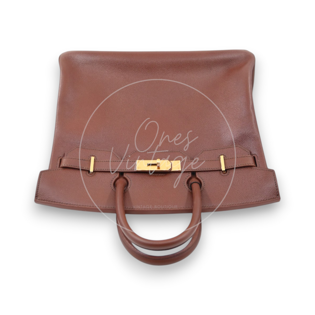 Hermes HAC 32 Ardennes GHW Brown Circle Y
