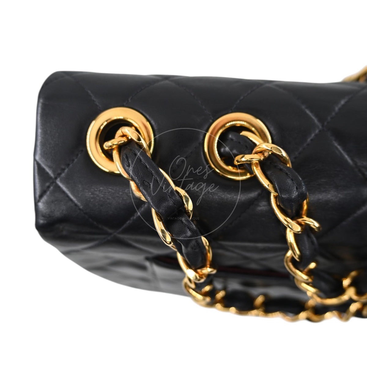 Chanel Maxi Flap Bag 34 Quilted Lambskin Black GHW Series 3