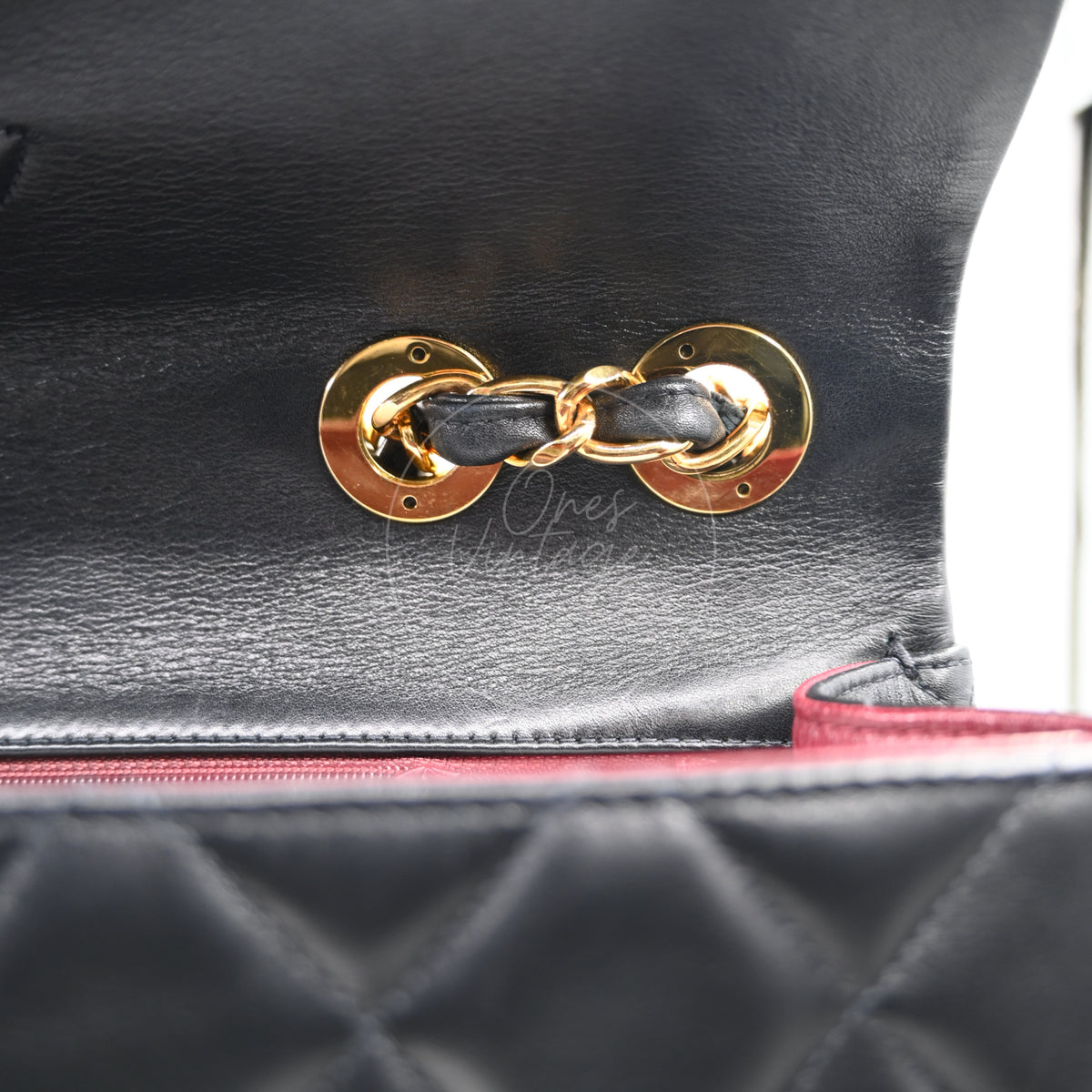 Chanel Maxi Flap Bag 34 Quilted Lambskin Black GHW Series 3