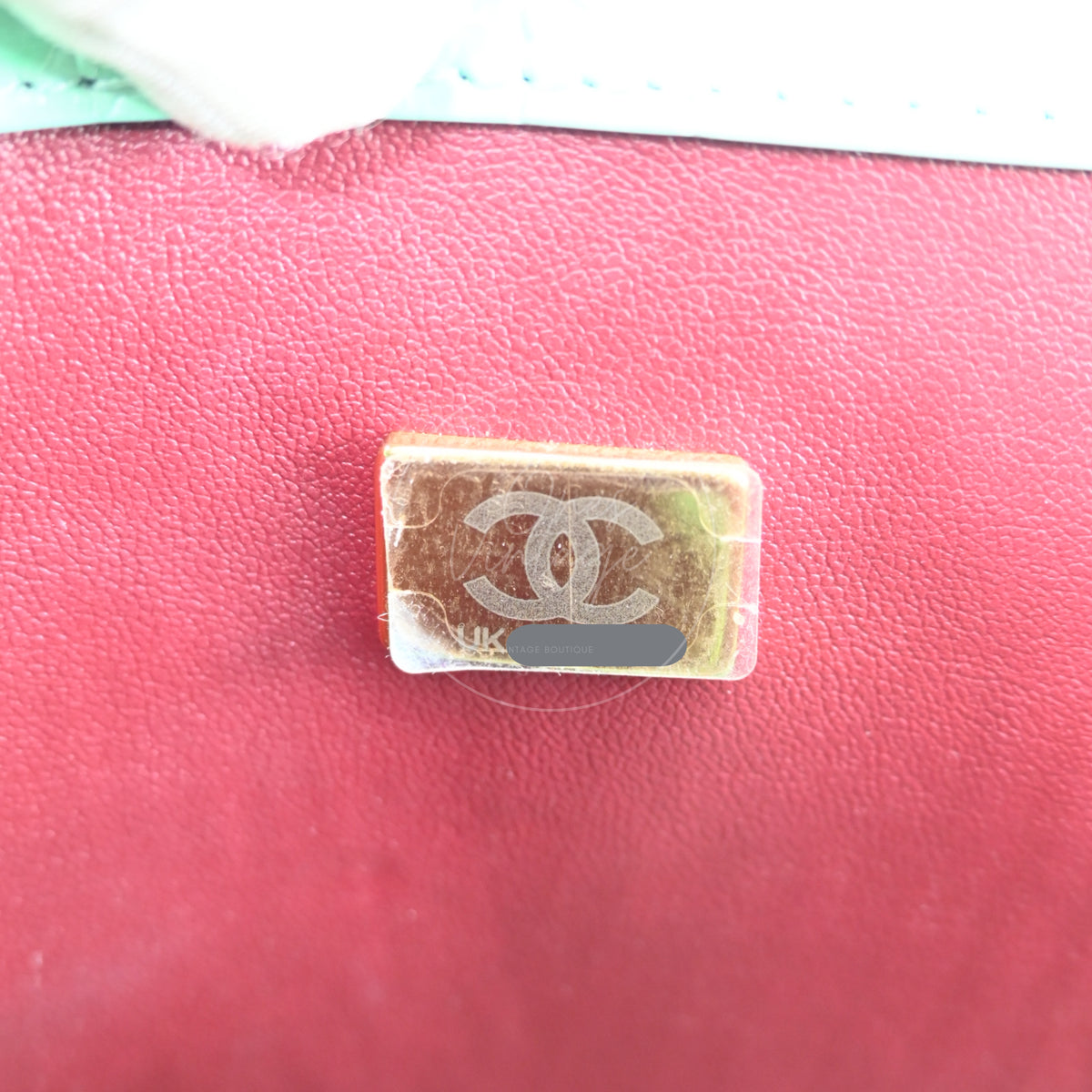 Chanel Cerf Crocodile Embossed Calfskin Tote Bag GHW Green Series UK