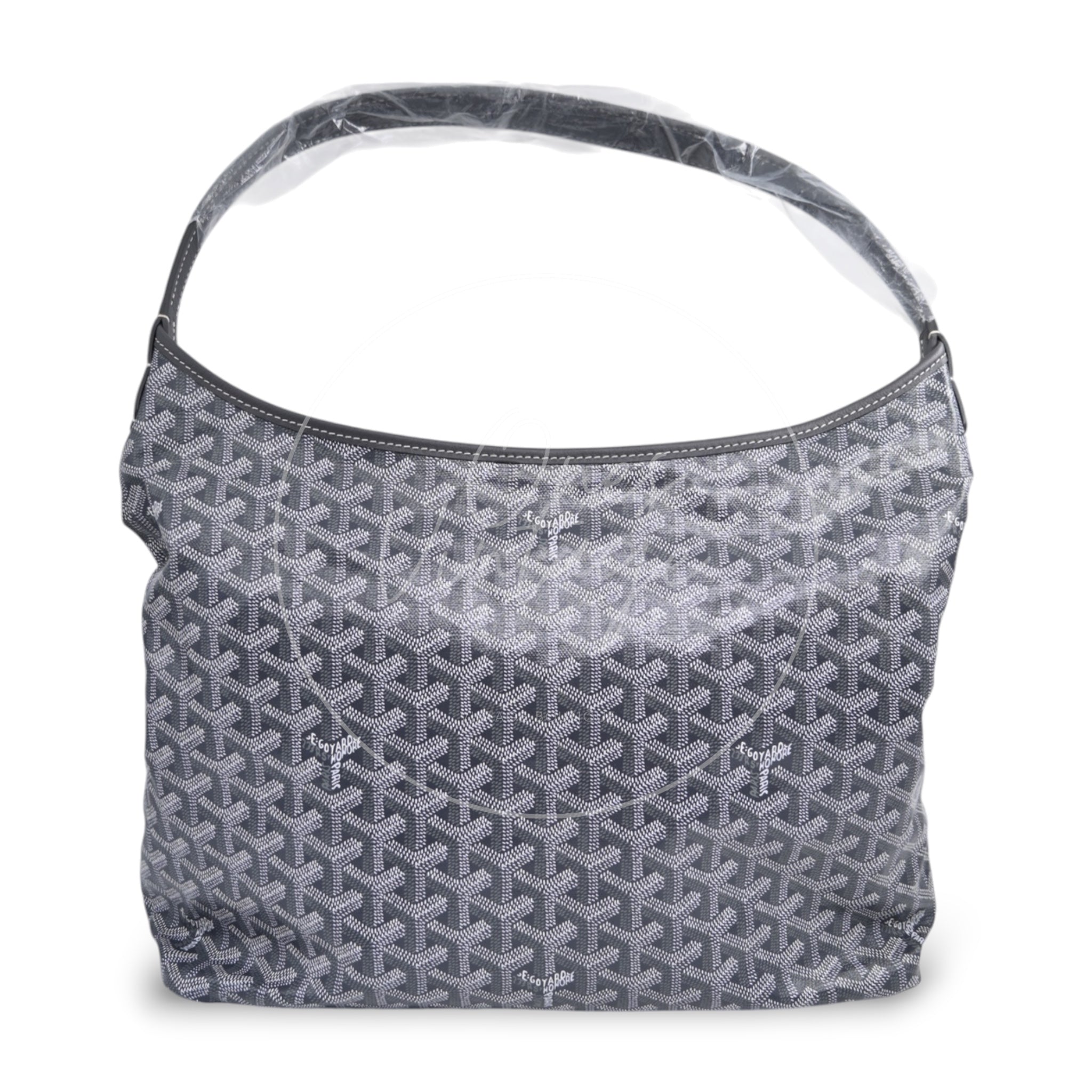 Goyard Bohème Canvas Hobo Bag SHW Grey LME-020252
