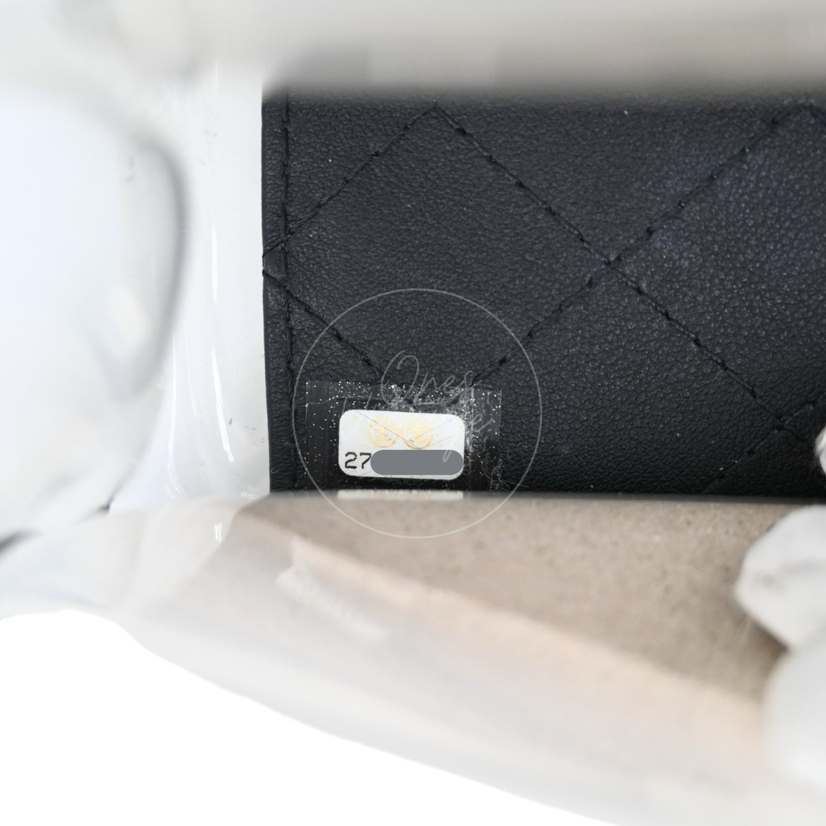 Chanel Sand by The Sea Pearl Clear Classic Flap Bag GHW Clear Series 27