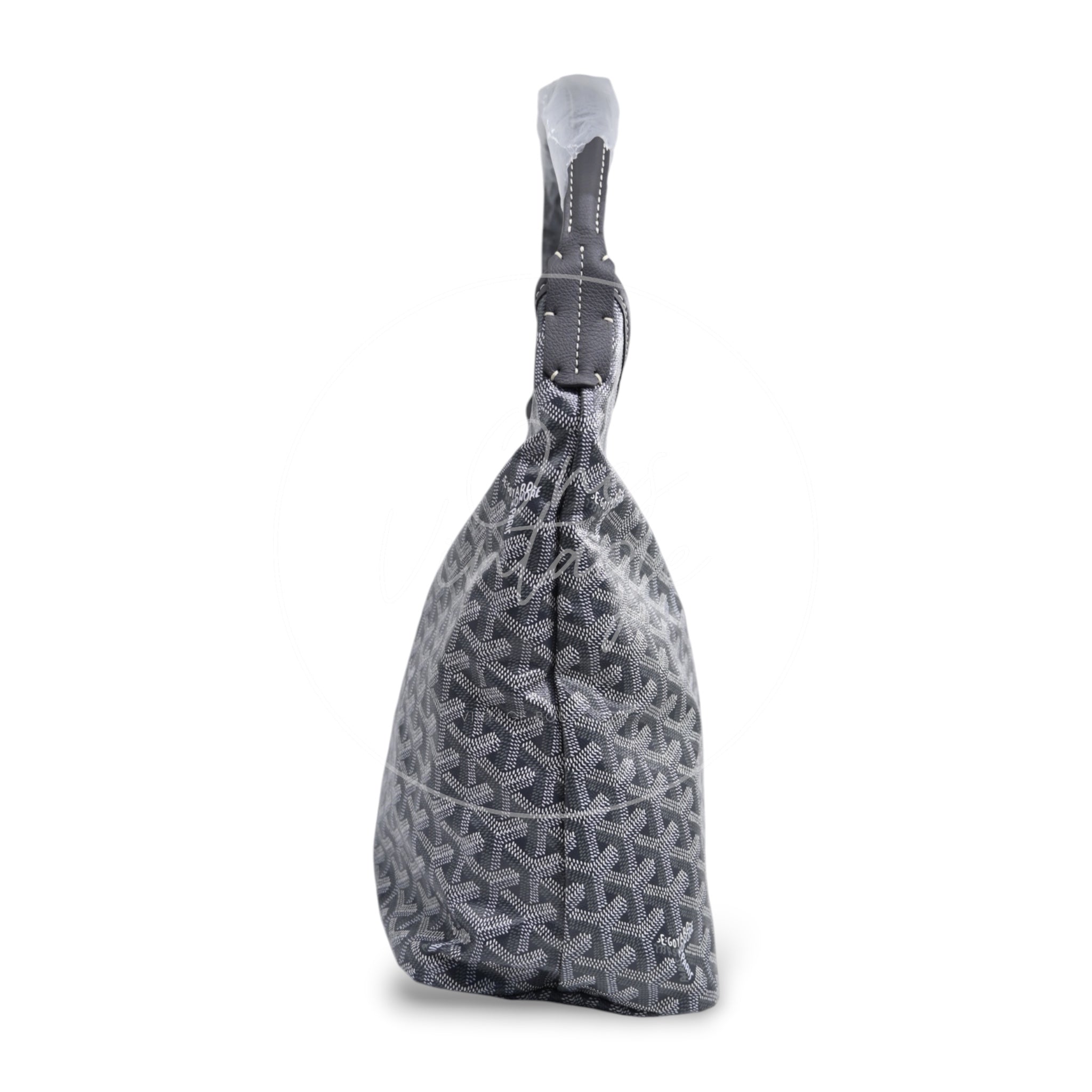 Goyard Bohème Canvas Hobo Bag SHW Grey LME-020252