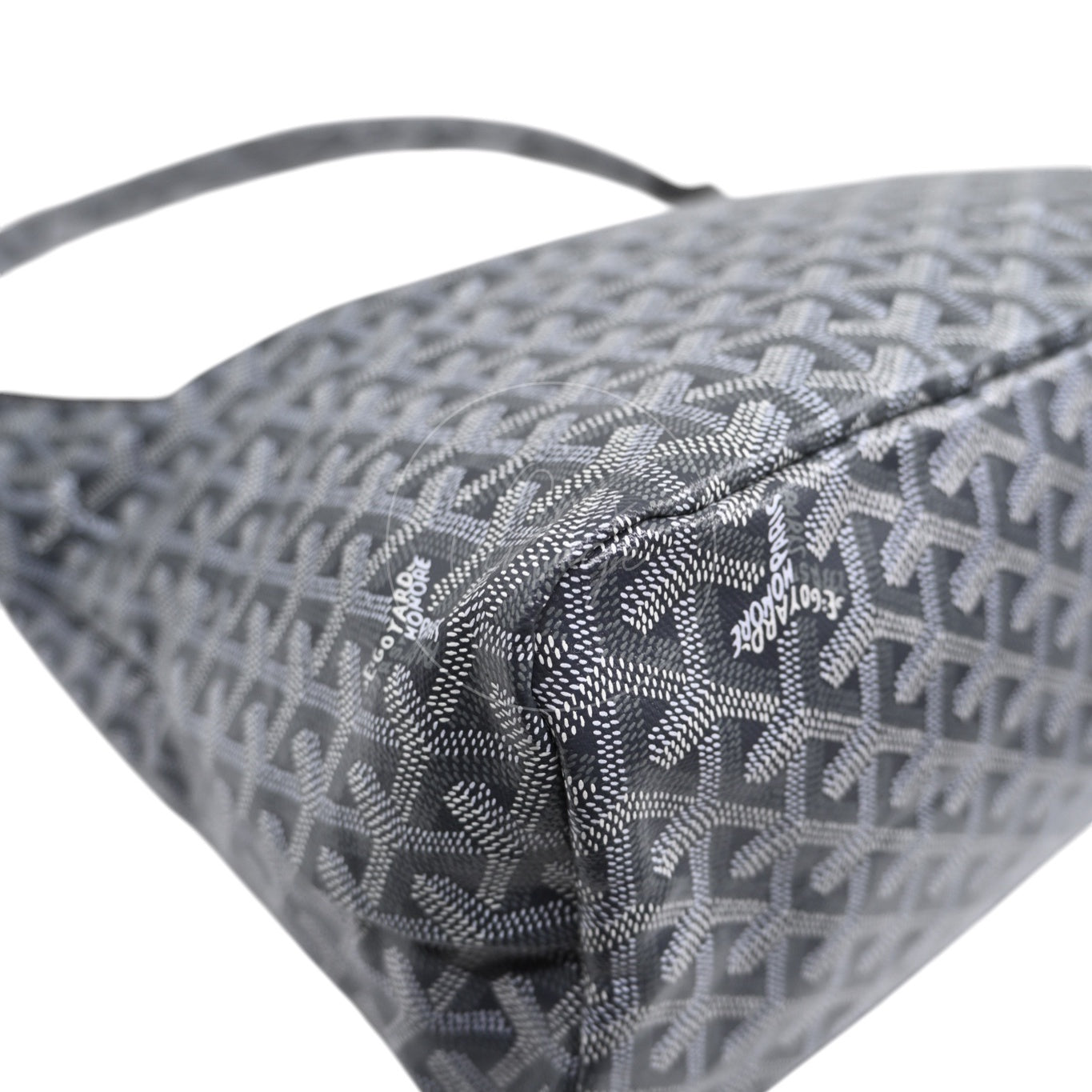 Goyard Bohème Canvas Hobo Bag SHW Grey LME-020252