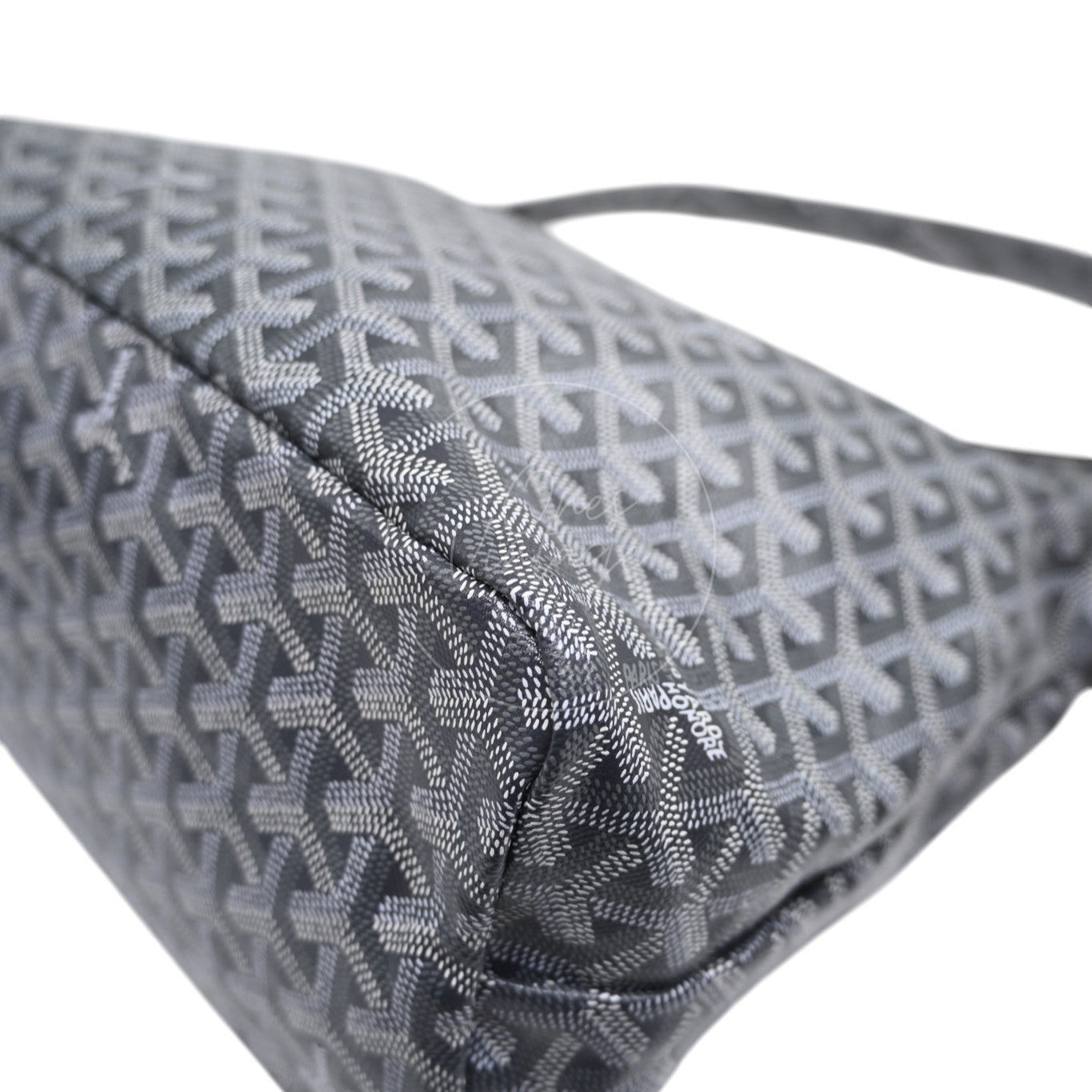 Goyard Bohème Canvas Hobo Bag SHW Grey LME-020252