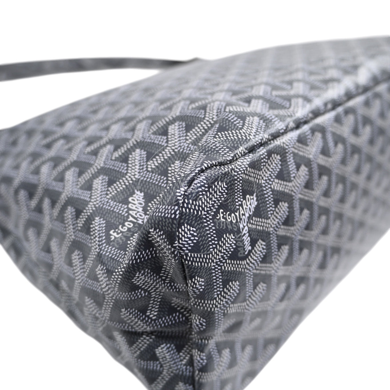 Goyard Bohème Canvas Hobo Bag SHW Grey LME-020252