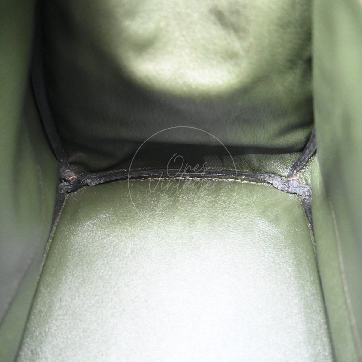 Hermes HAC Birkin 32 Ostrich GHW Olive Circle X