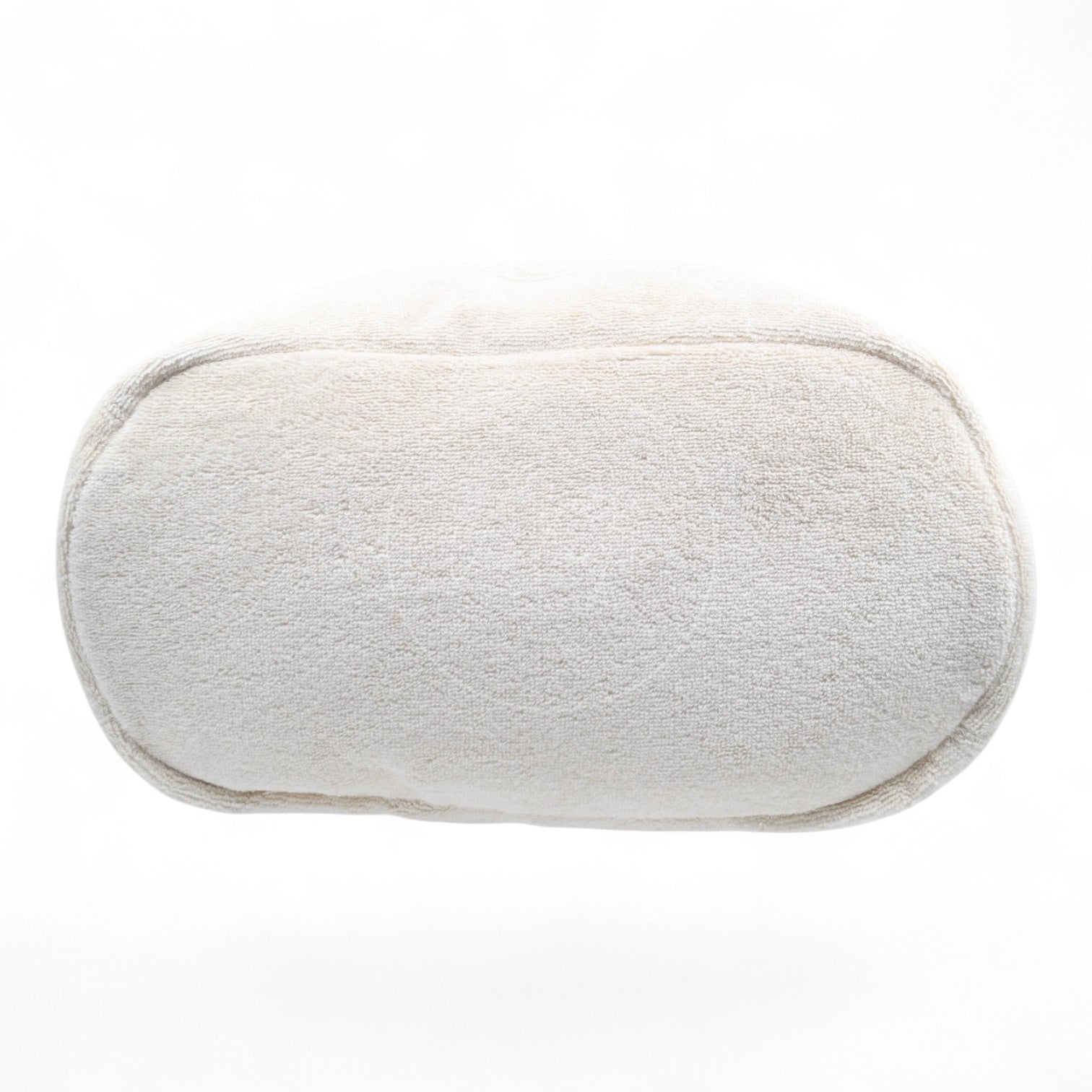 [Pre-owned] Chanel Towel Cotton Ivory Shoulder Bag