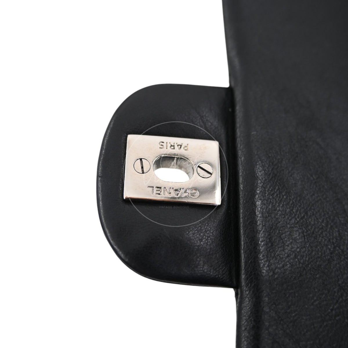 Chanel Quilted Medium Ladybug Flap Bag Lambskin Black SHW Series 14
