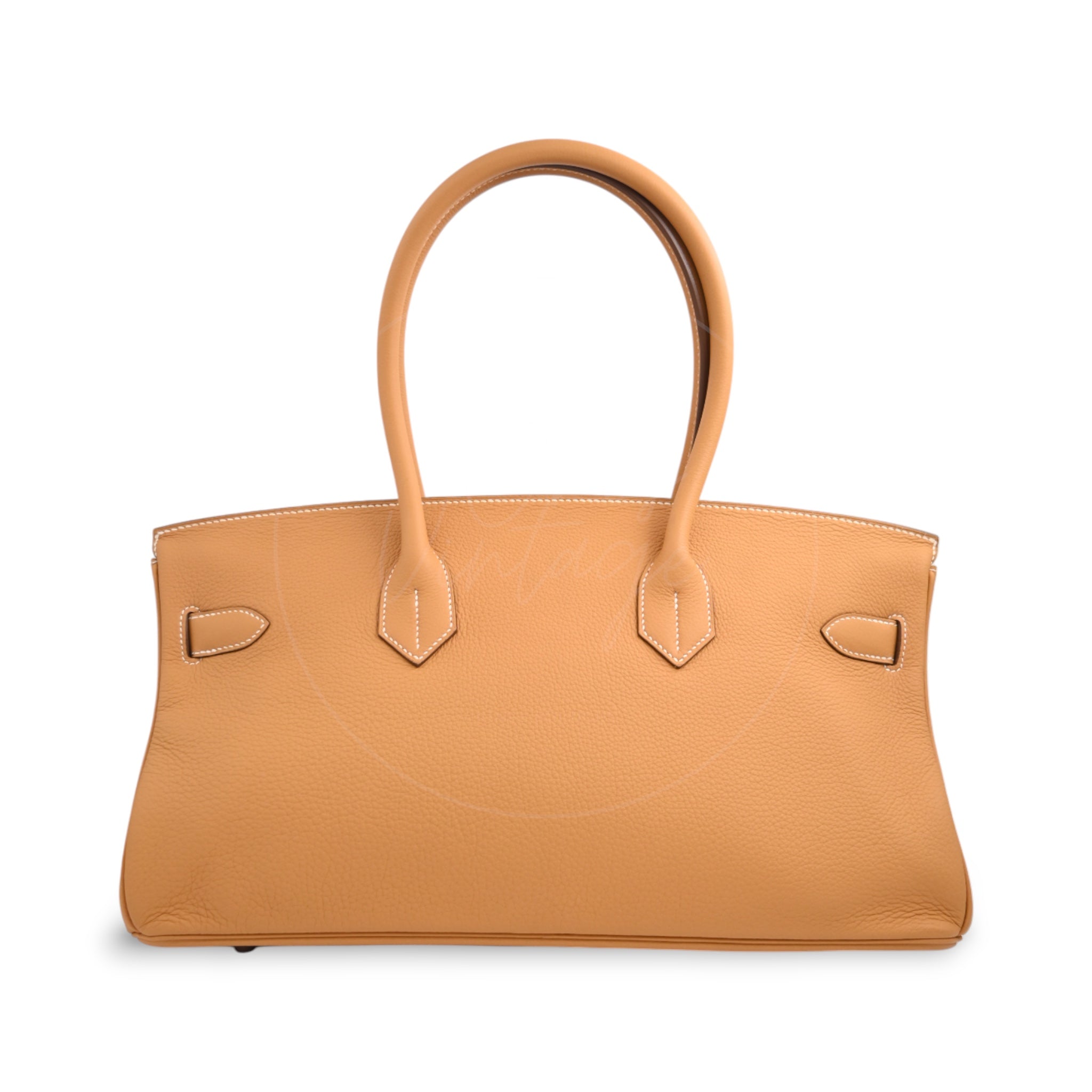 [Pre-owned] Hermes Shoulder Birkin Natural Sable Stamp Square Q Handbag