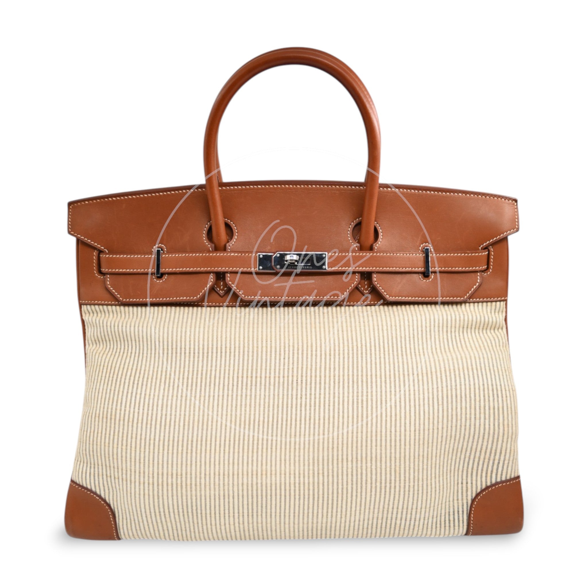 [Pre-owned] Hermes Birkin 40 Barenia with Ponyhair