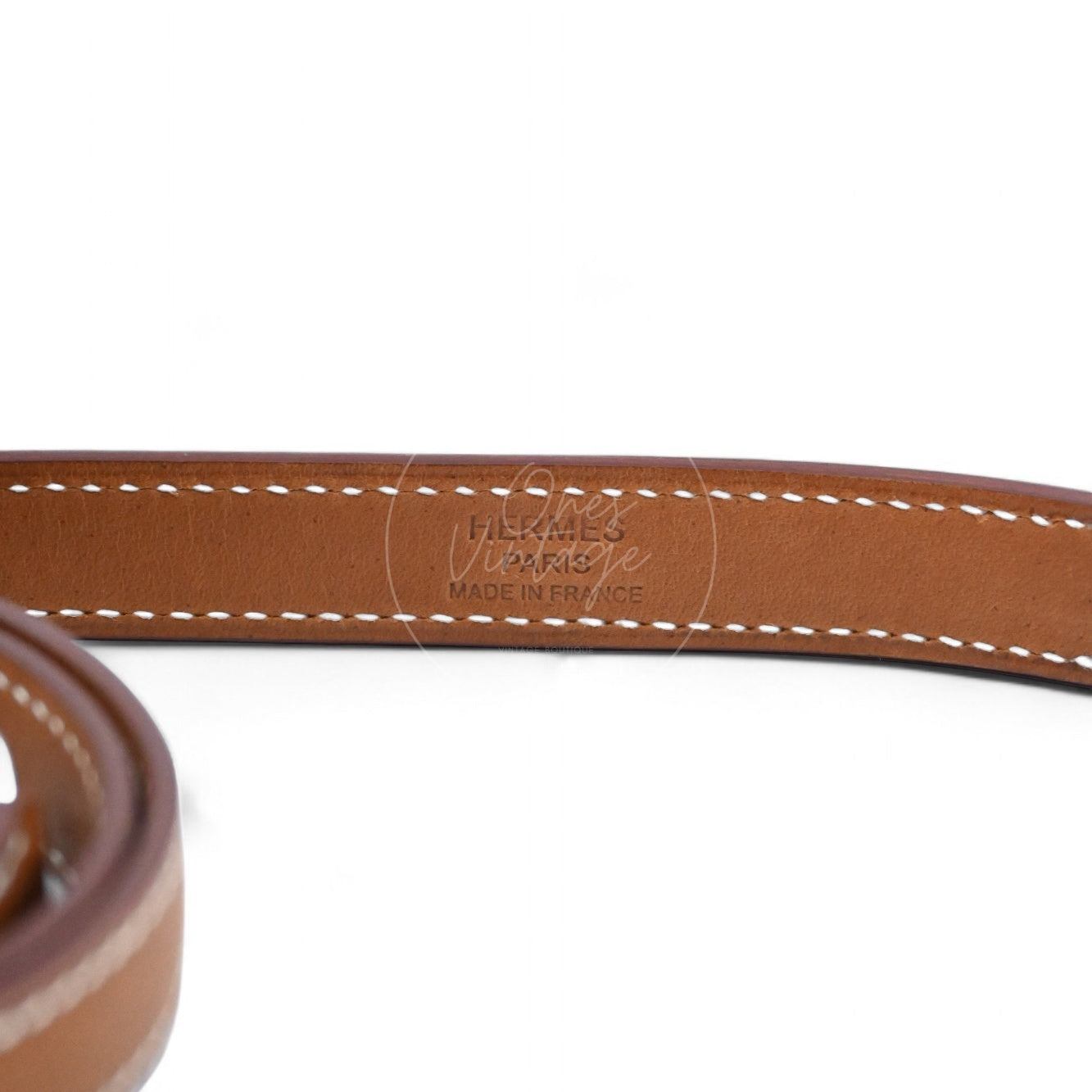 [Pre-owned] Hermes Kelly K25 Barenia Brown Stamp U Bag