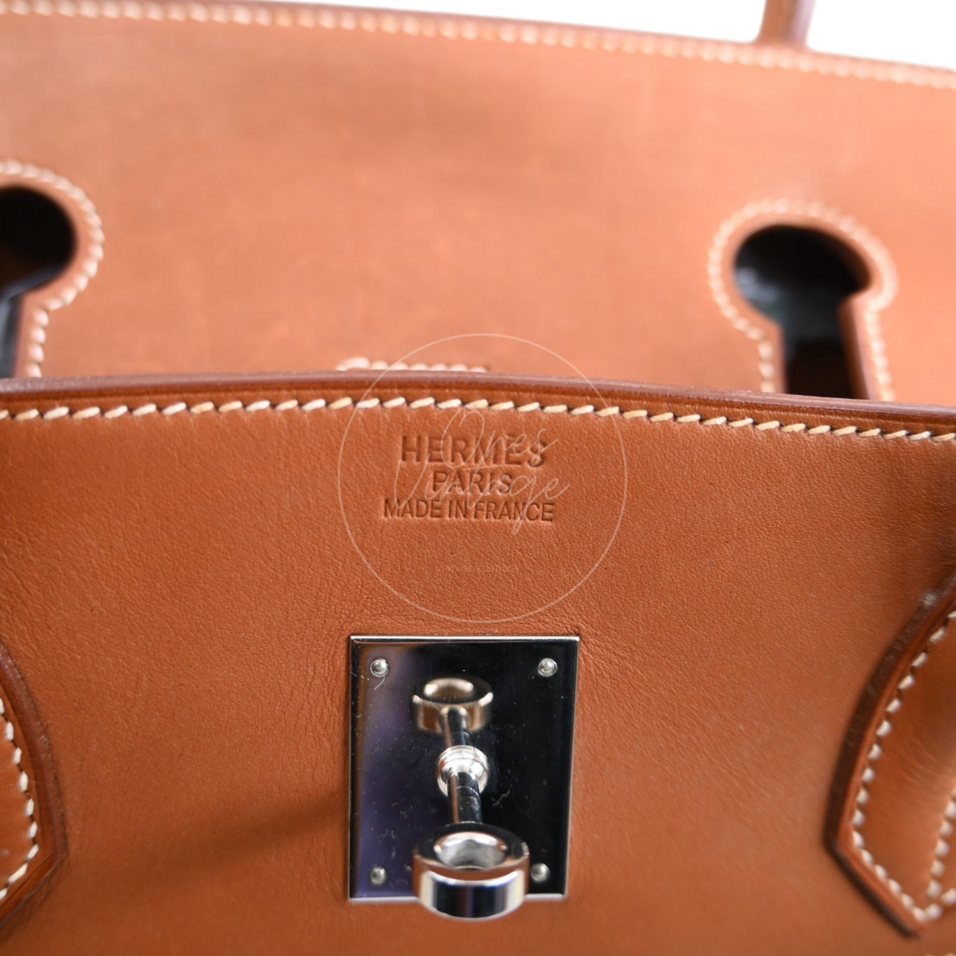 [Pre-owned] Hermes Birkin 40 Barenia with Ponyhair