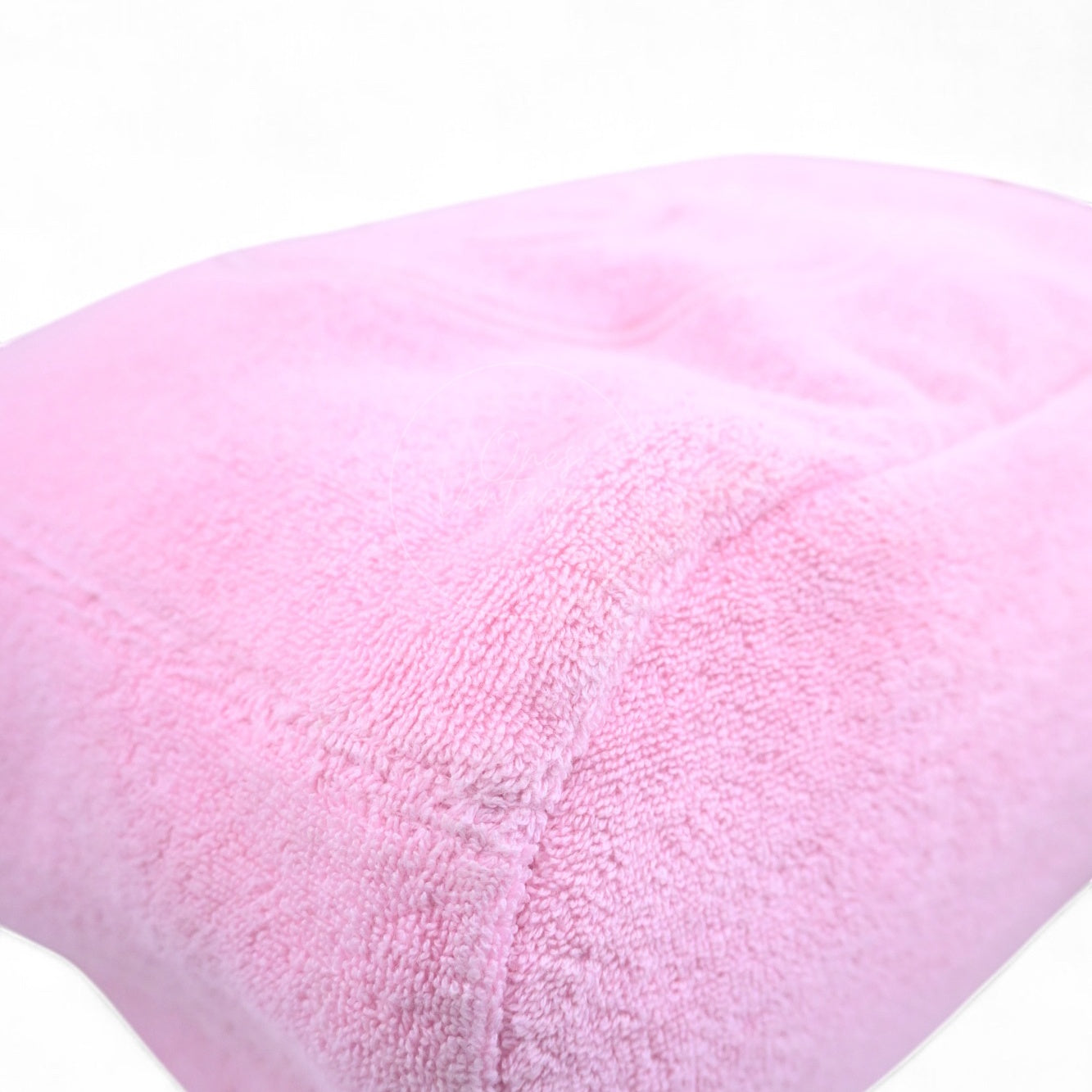 [Pre-owned] Chanel Beach Collection Towel Cotton Pink Shoulder Bag