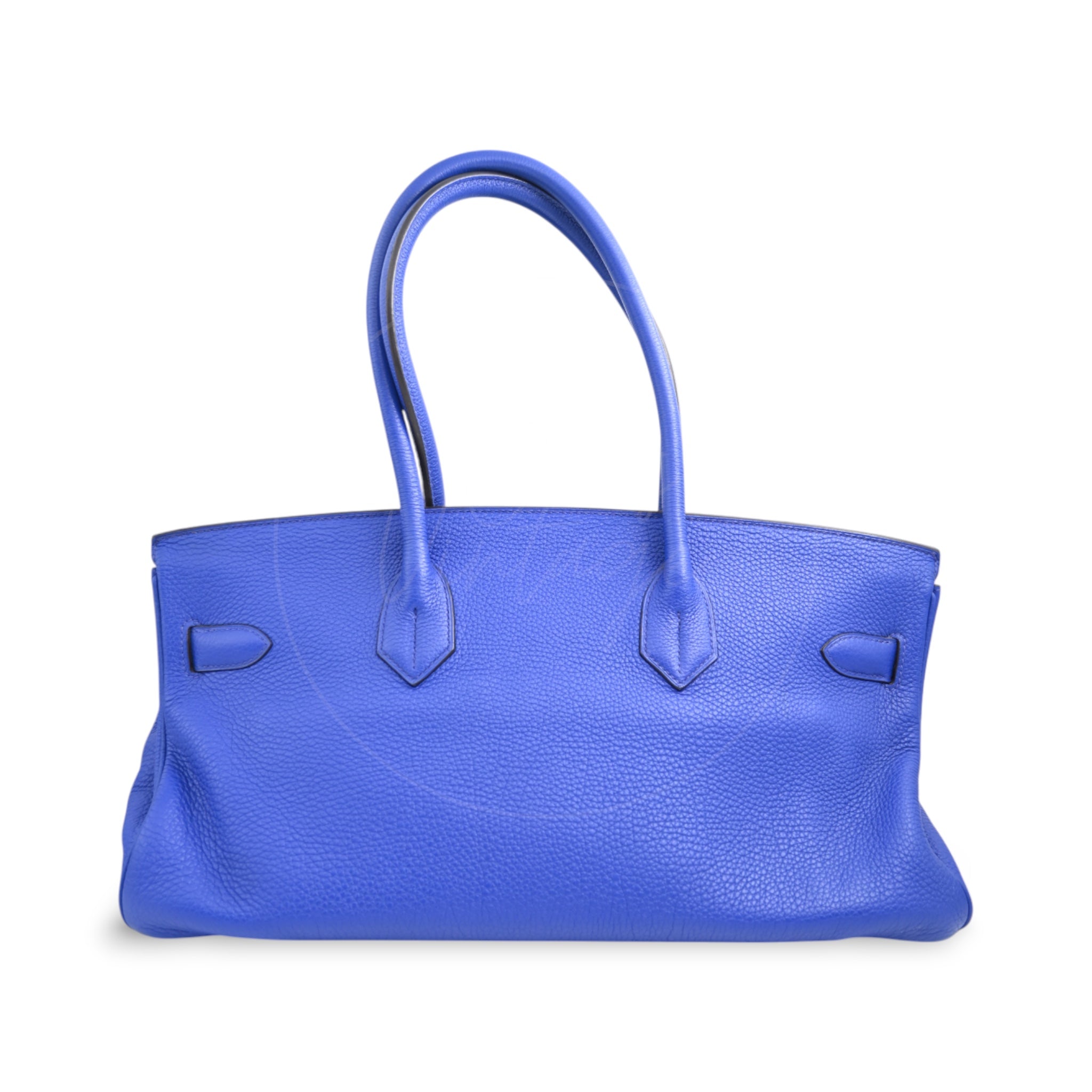 [Pre-owned] Hermes Birkin Shoulder Electronic Blue PHW
